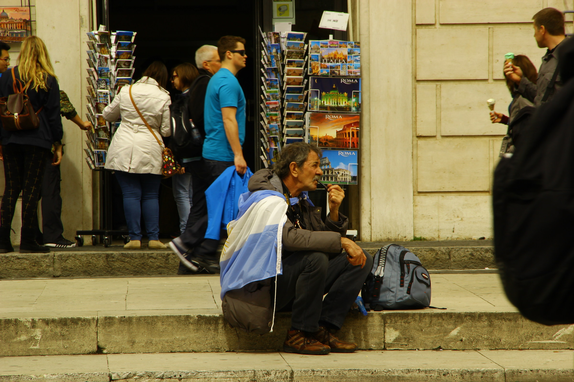 Riposo dopo un lungo viaggio