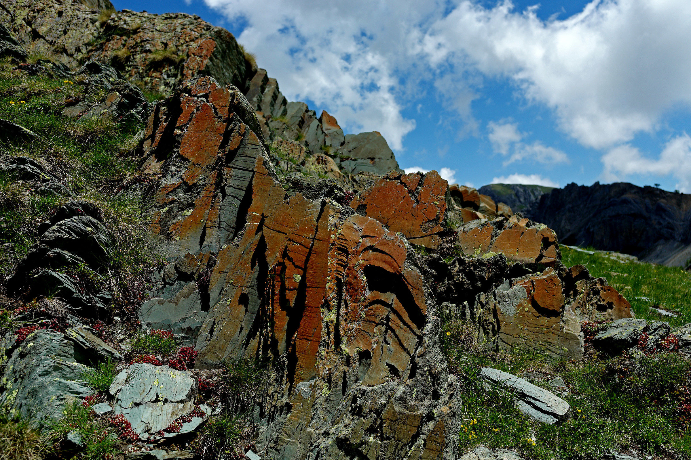 the colors of the stone