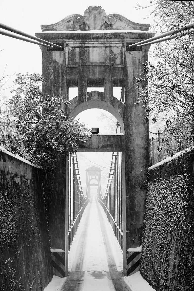 the door on the bridge