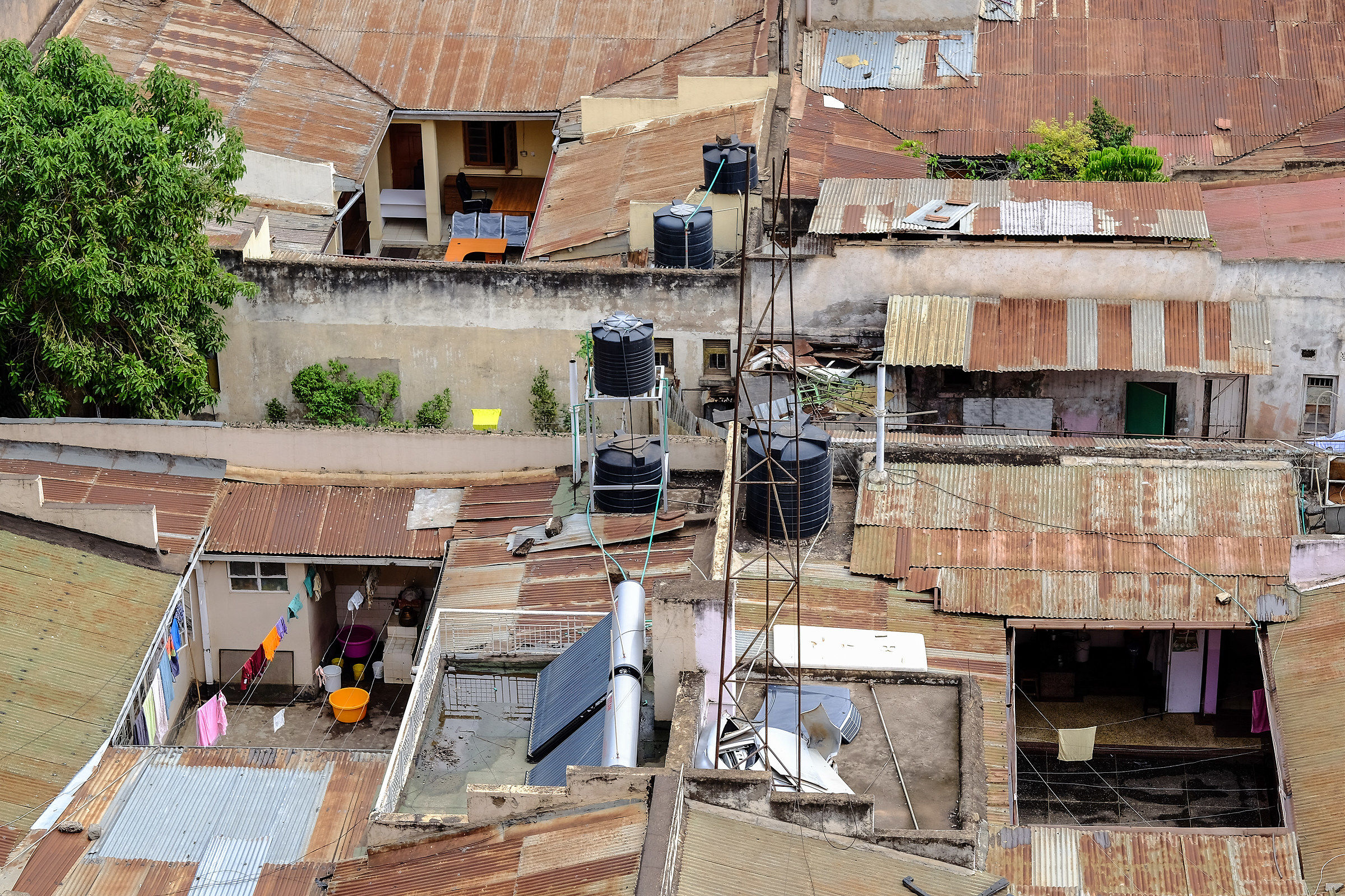 The roofs of Nairobi