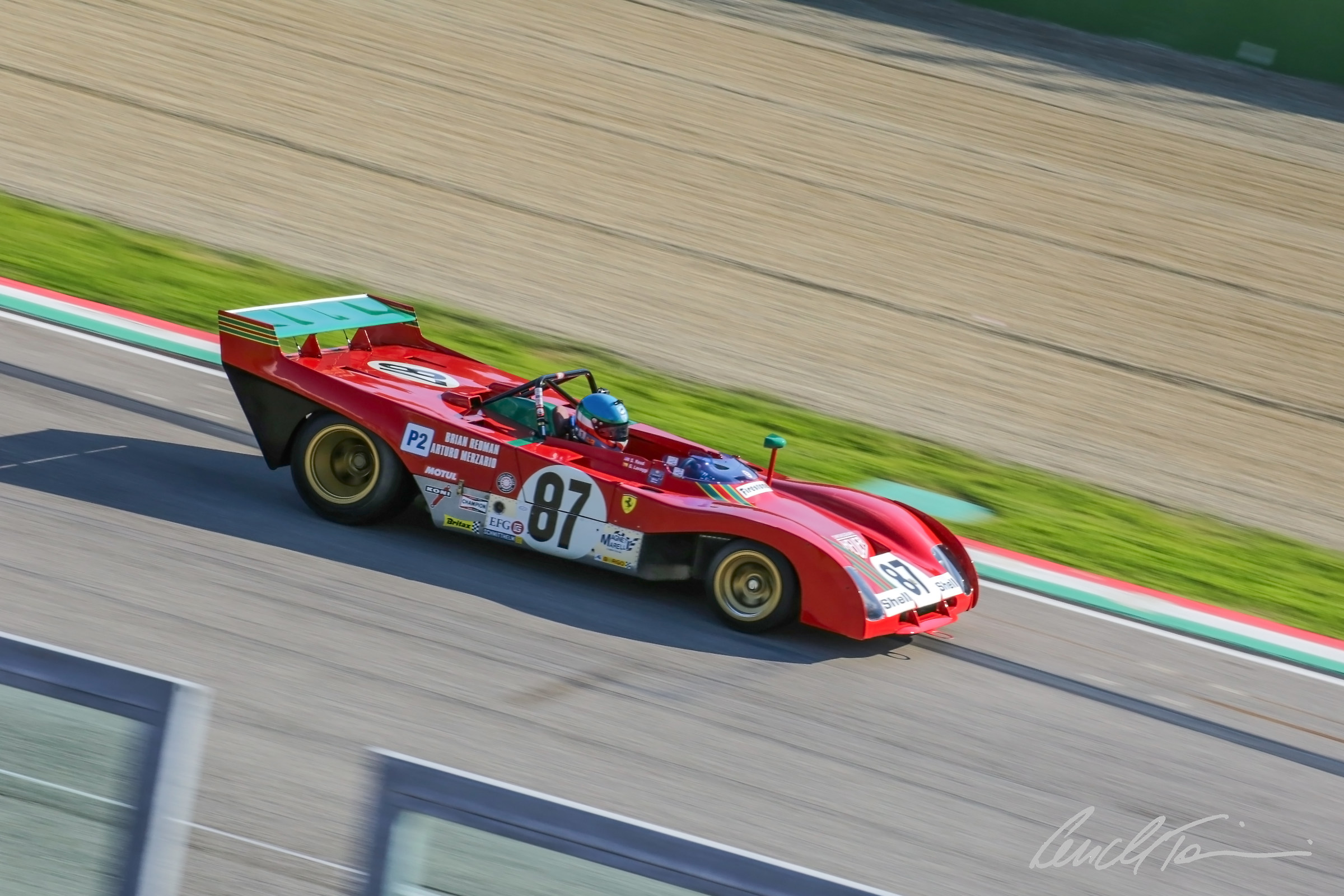 Ferrari 312pb - Imola Classic - Red Ribbon Trophy -