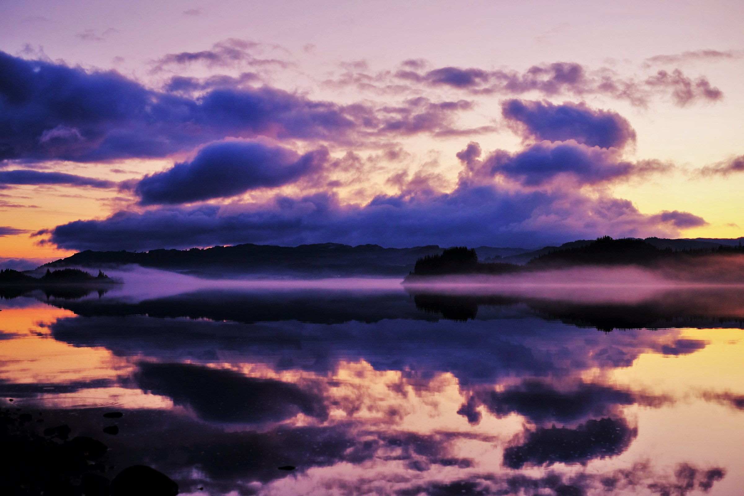 Misty reflections,Lochawe.
