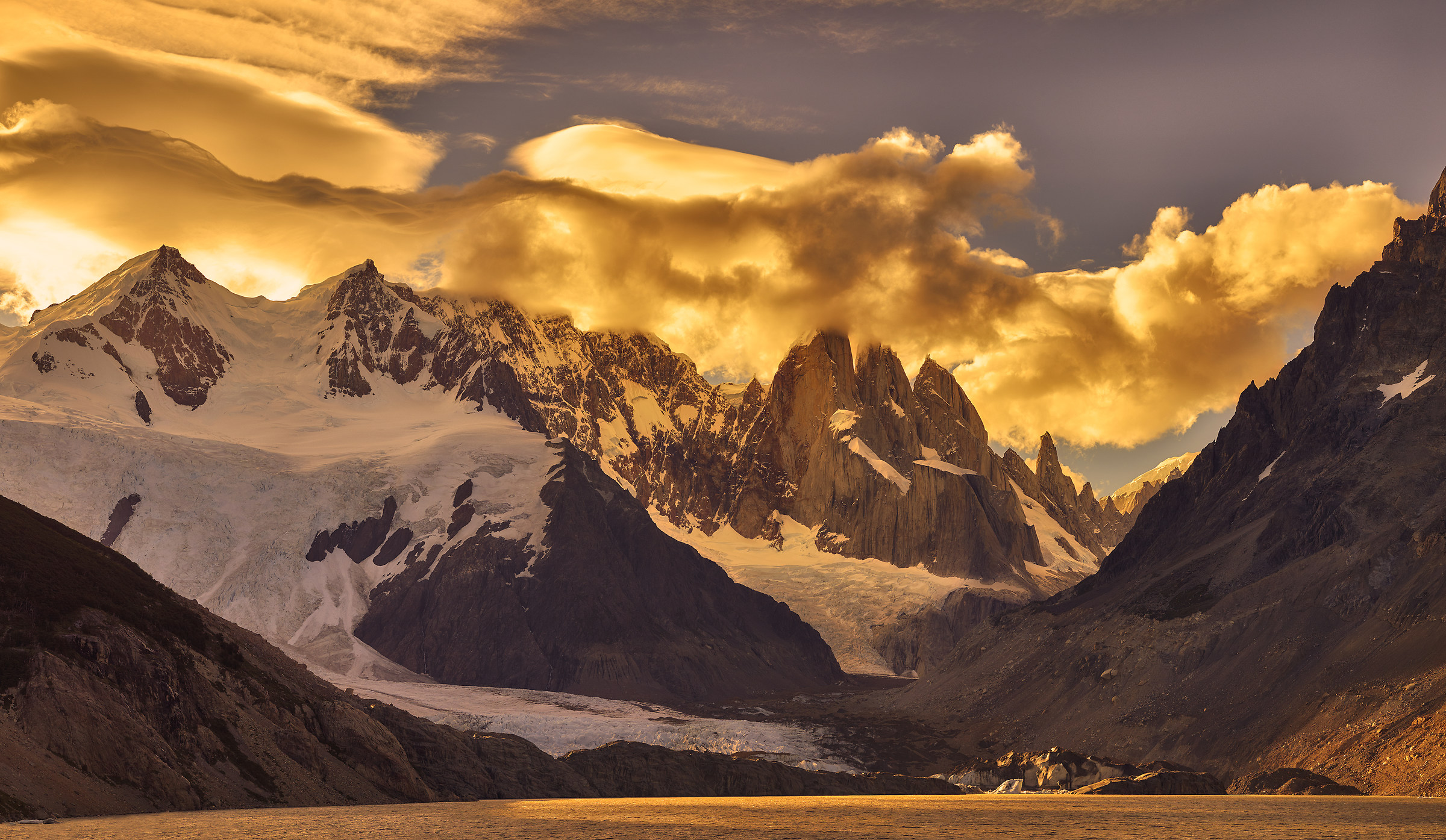 Laguna Torre Sunset