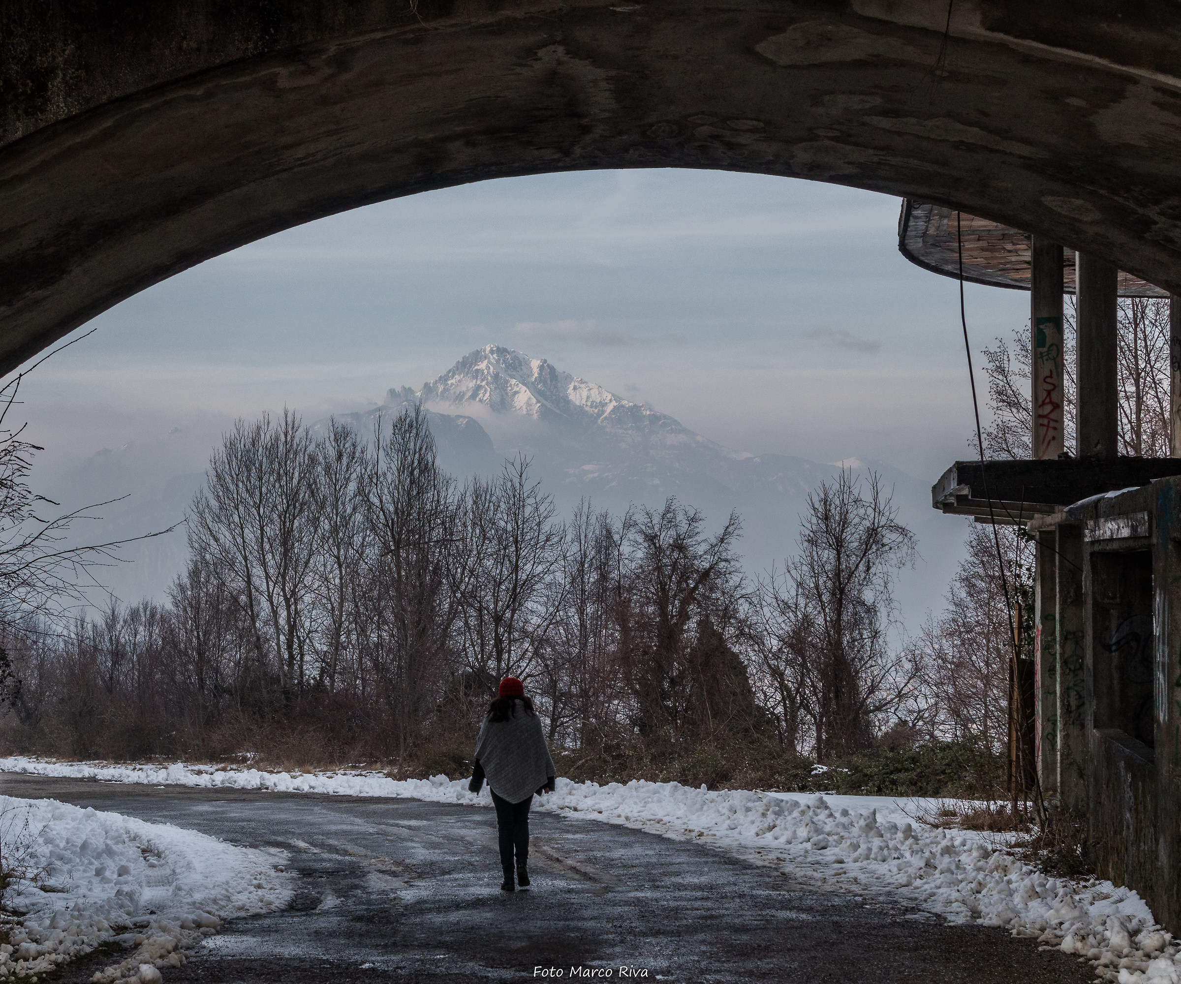 Passeggiata con vista