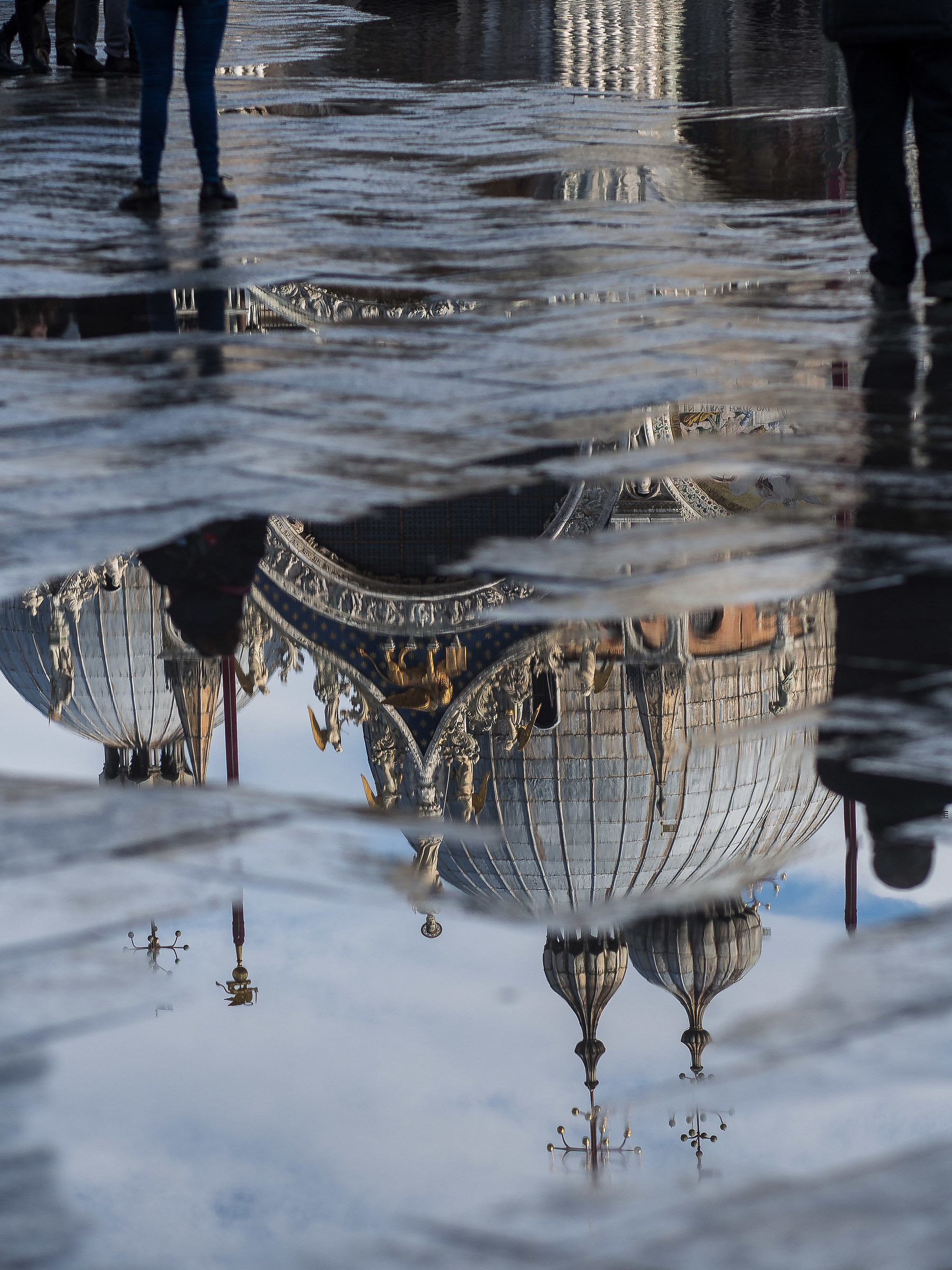 il ritiro delle acque