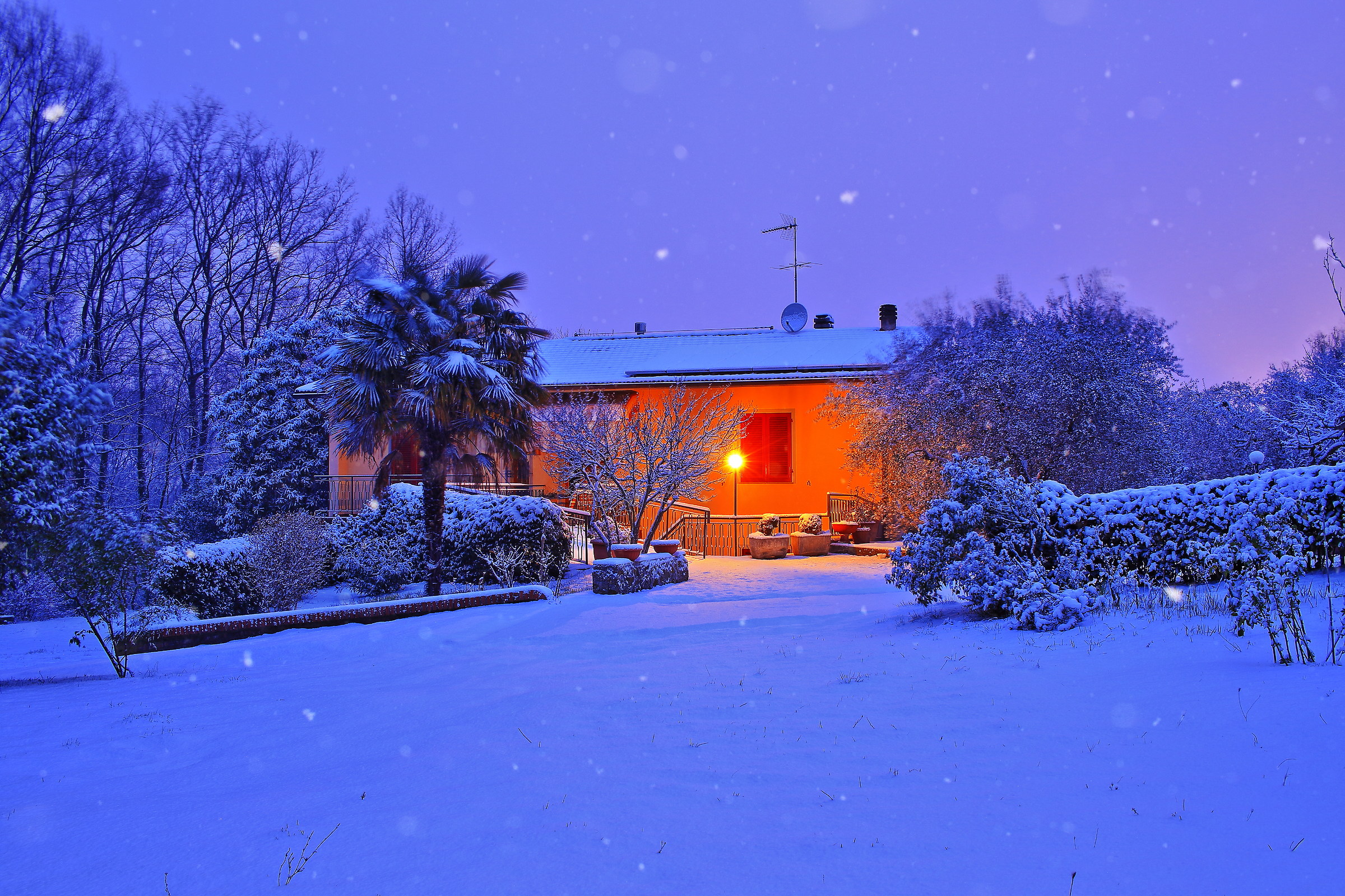 Snowfall of 1 March 2018