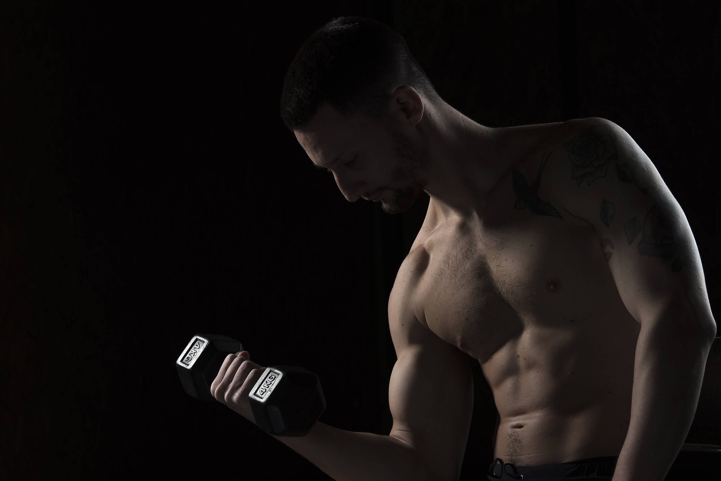 Portrait of an athlete