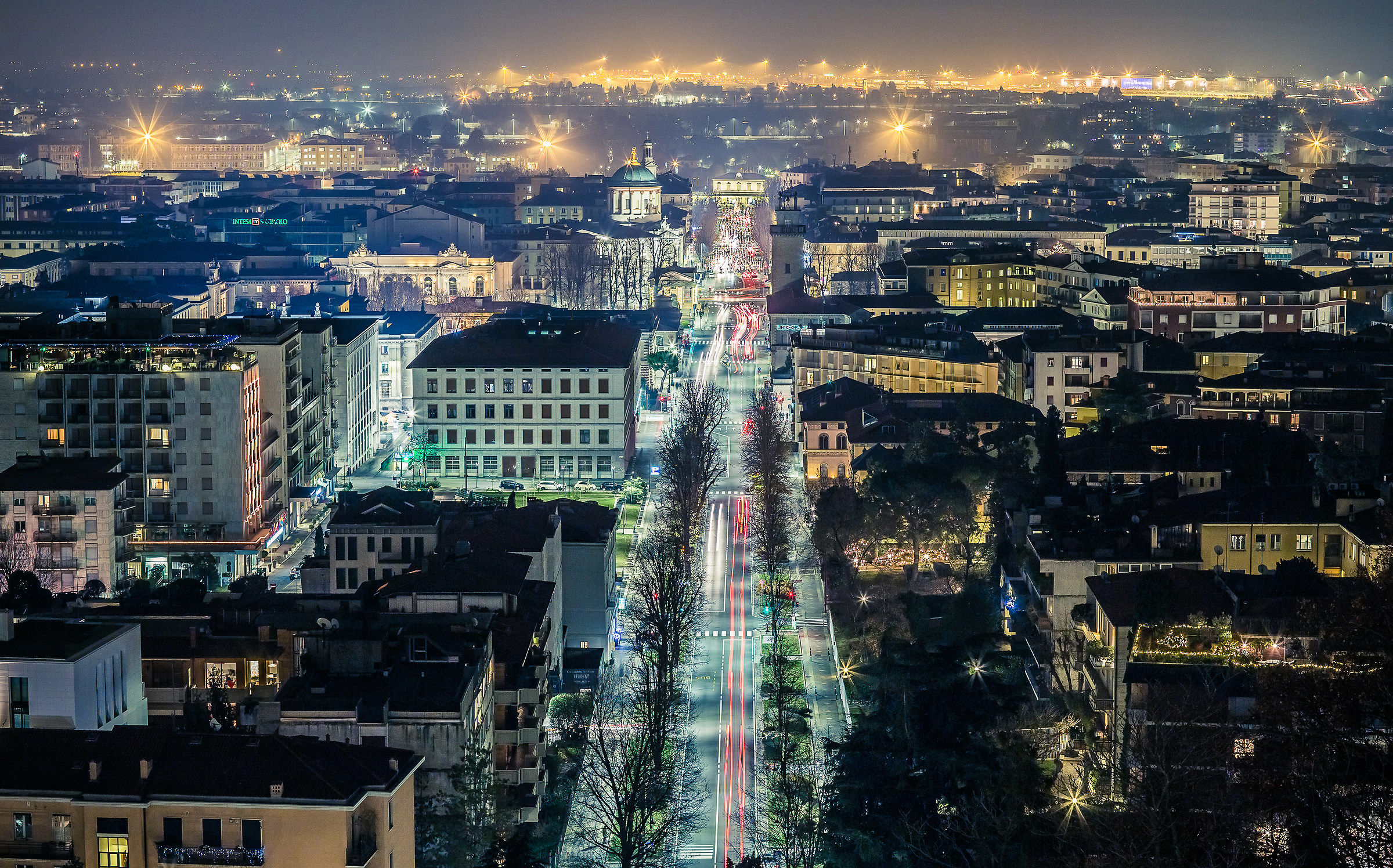 Bergamo di sera