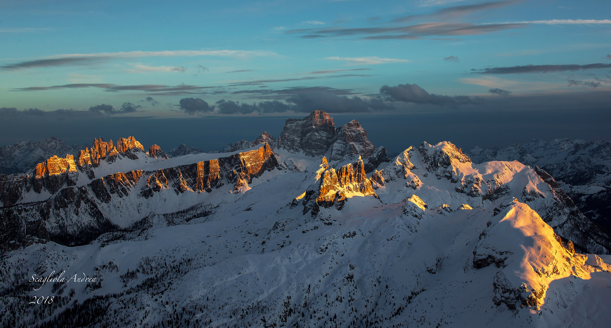 Ultime luci sulle Dolomiti!