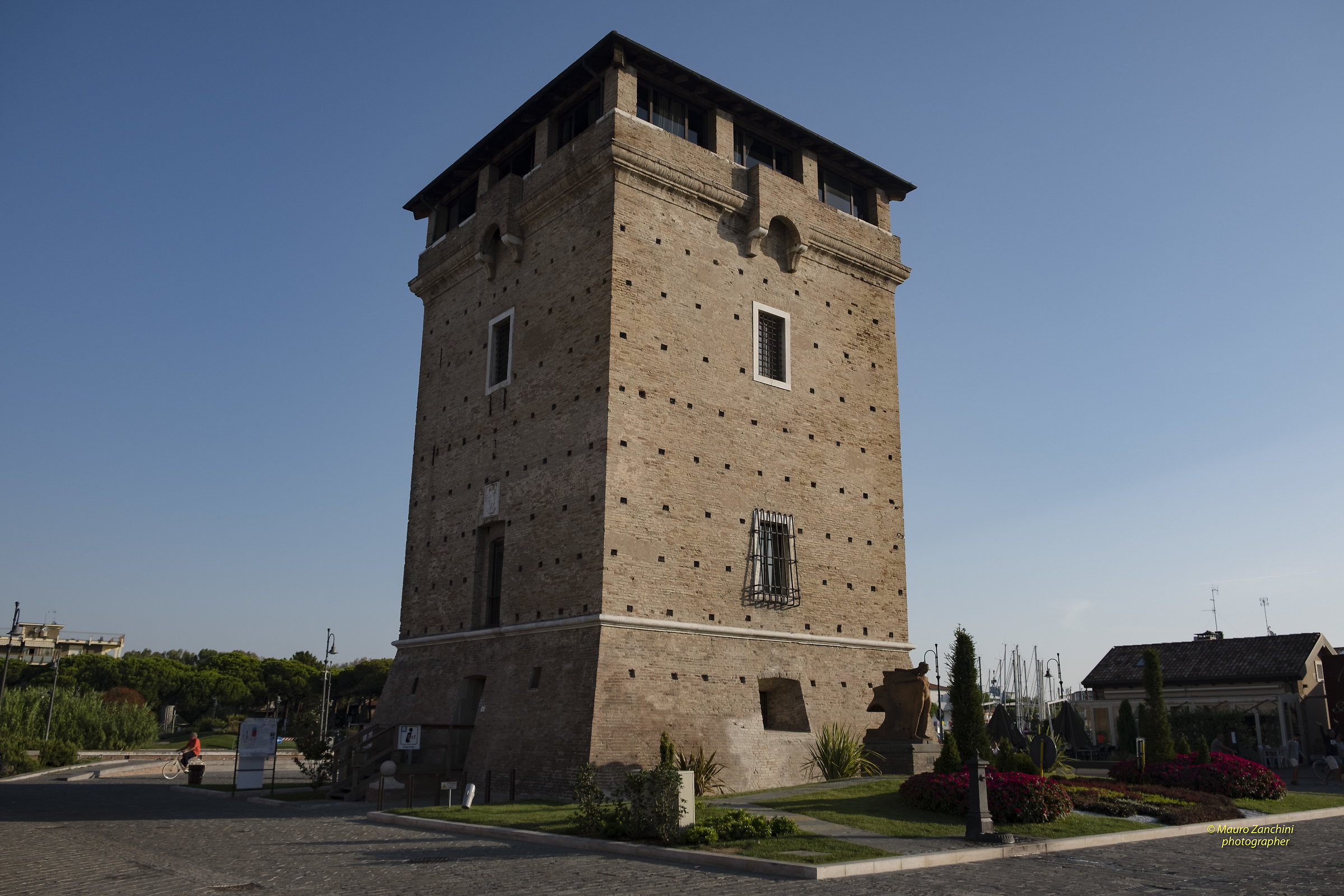 Tower of salt warehouses Cervia