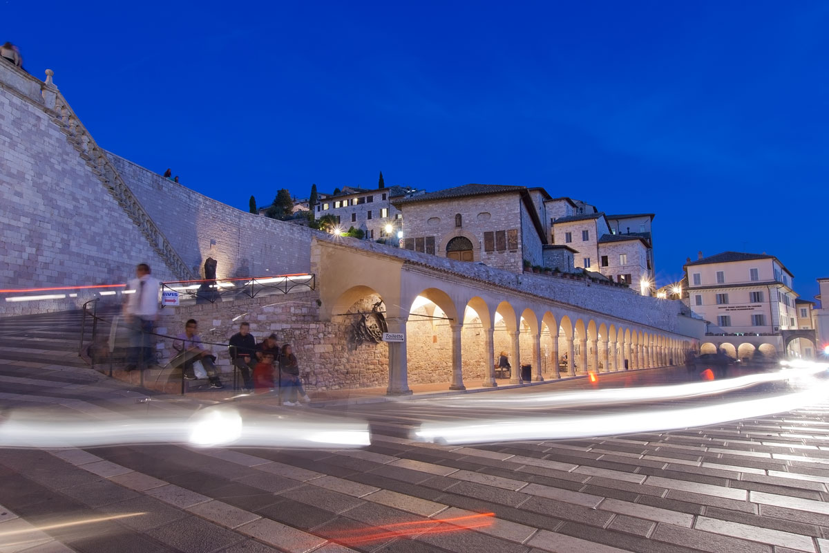 Assisi by night
