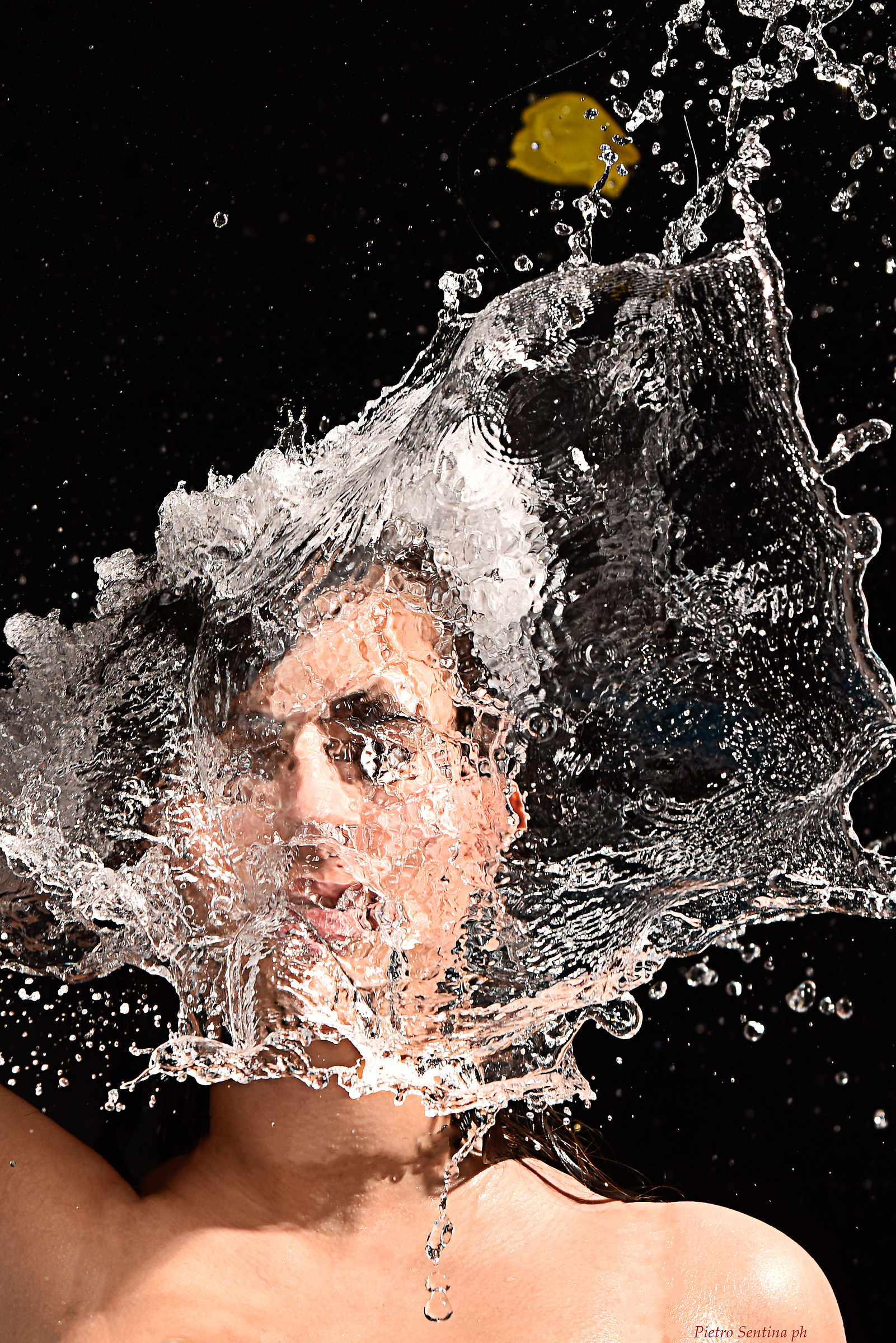 The mask of water ...