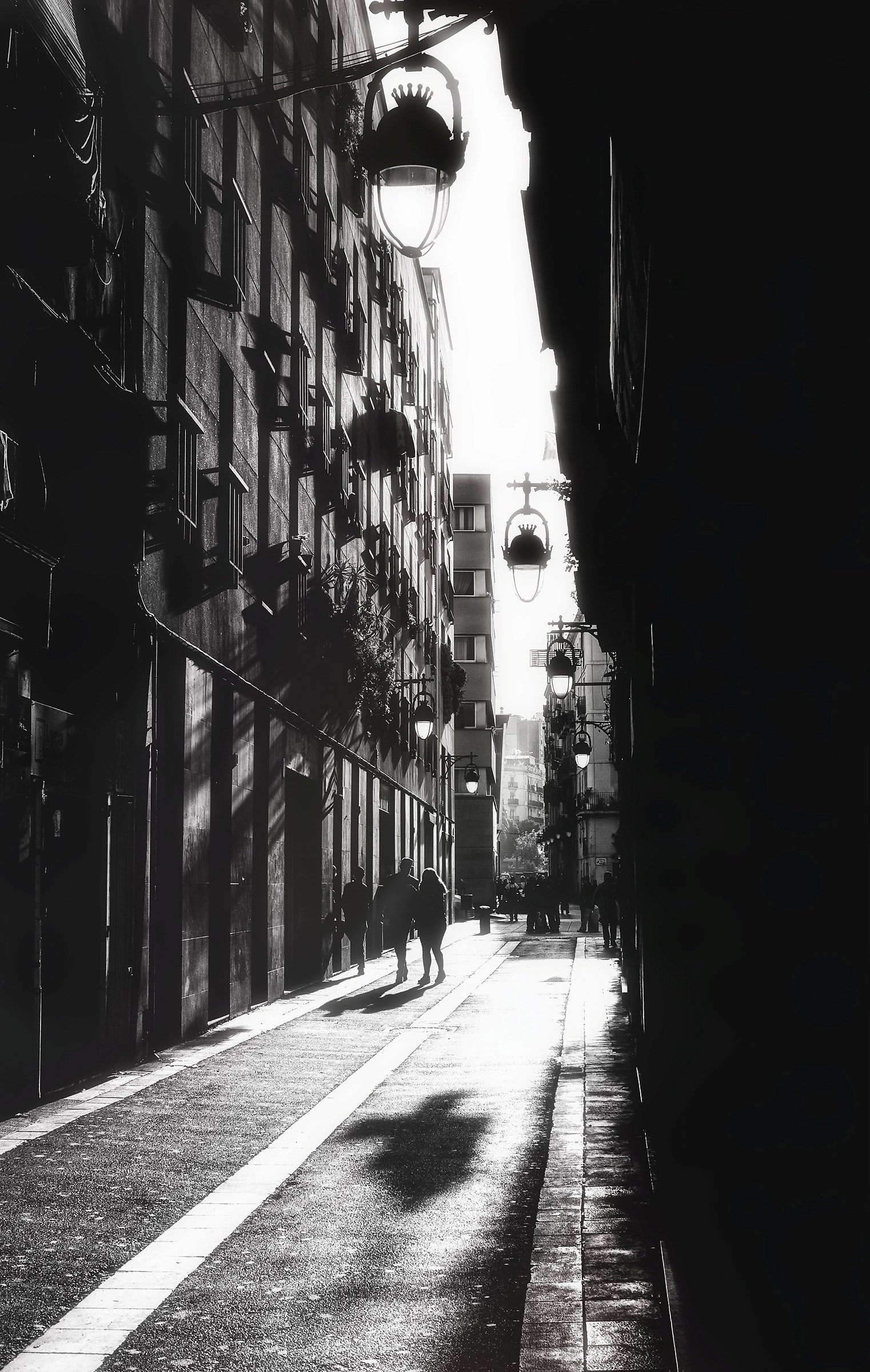 On the streets of Barcelona