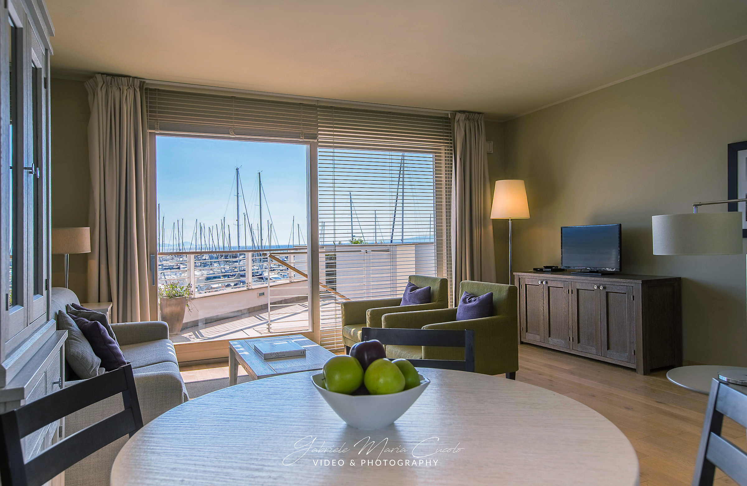 Vista sul porto turistico