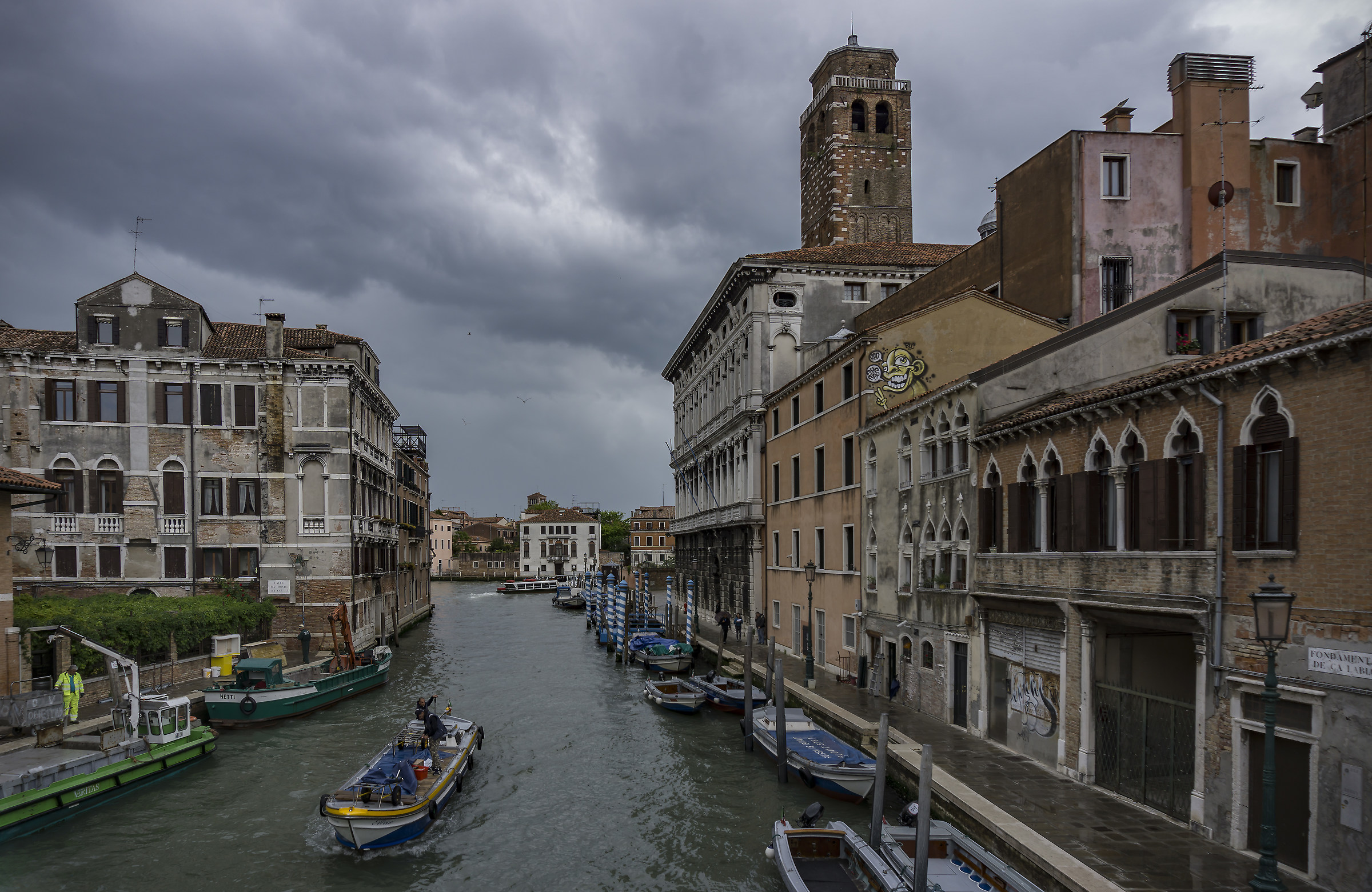 Rio di Cannaregio from the Ponte delle Guglie