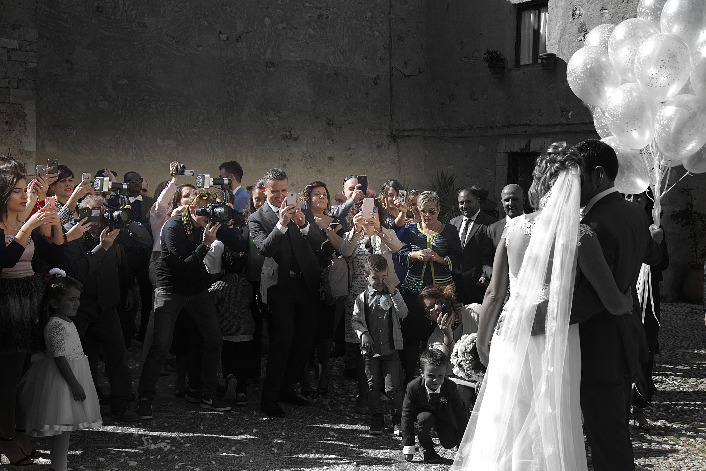 Hurray the bride and groom !!!