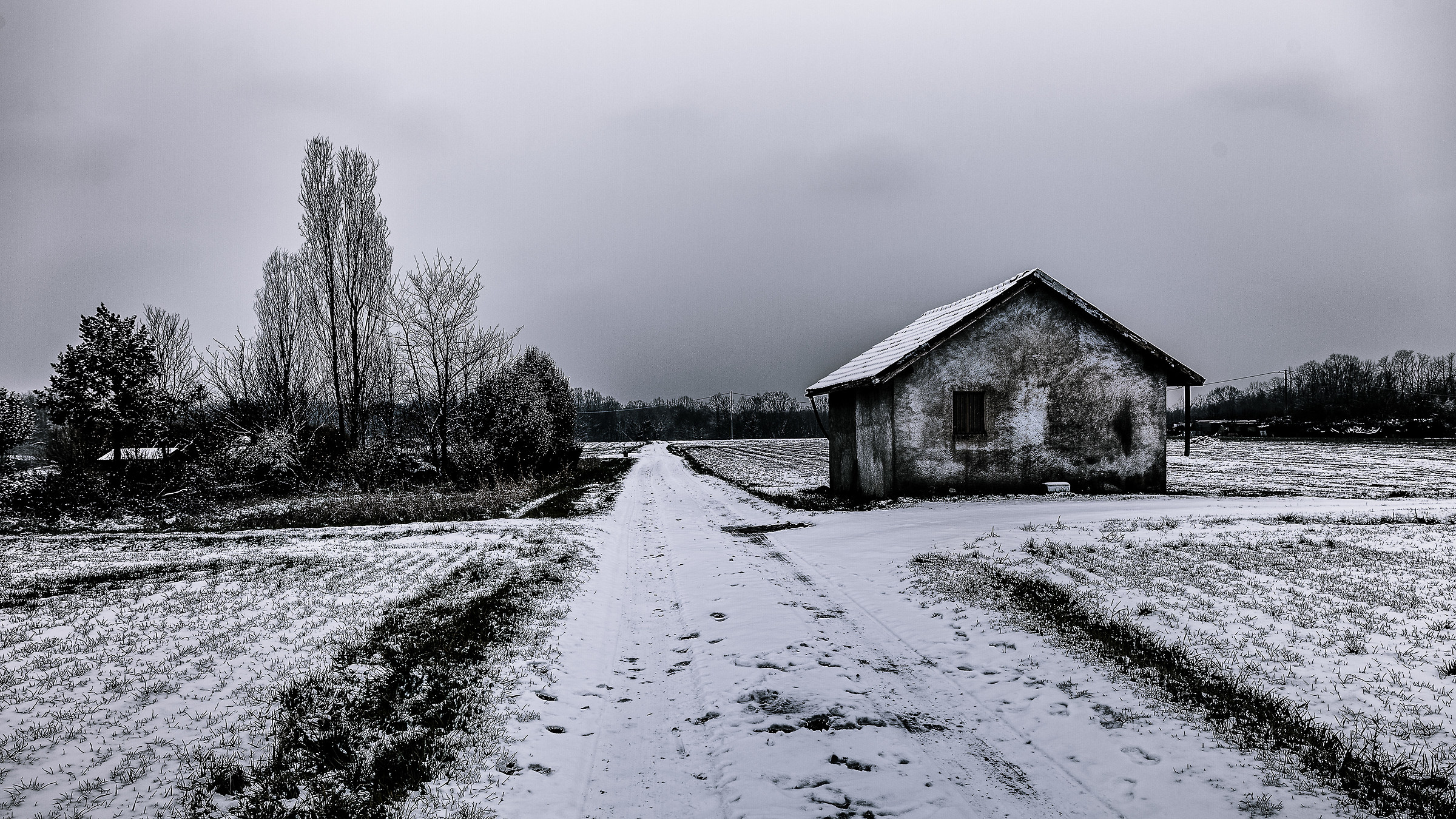 paesaggio di campagna in Brianza