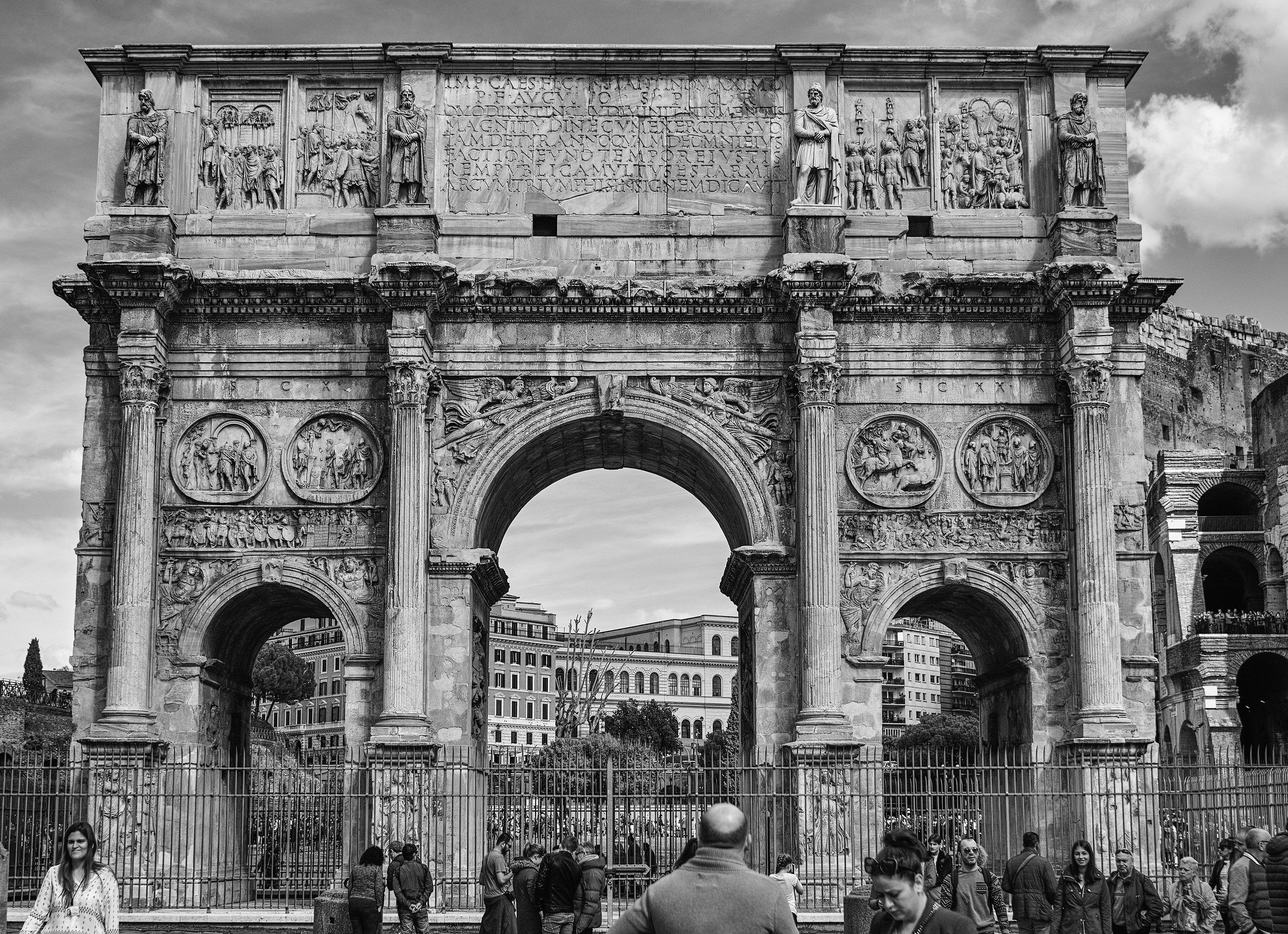 Arco di Costantino -  Foveon Full Sprectrum -Monochrome