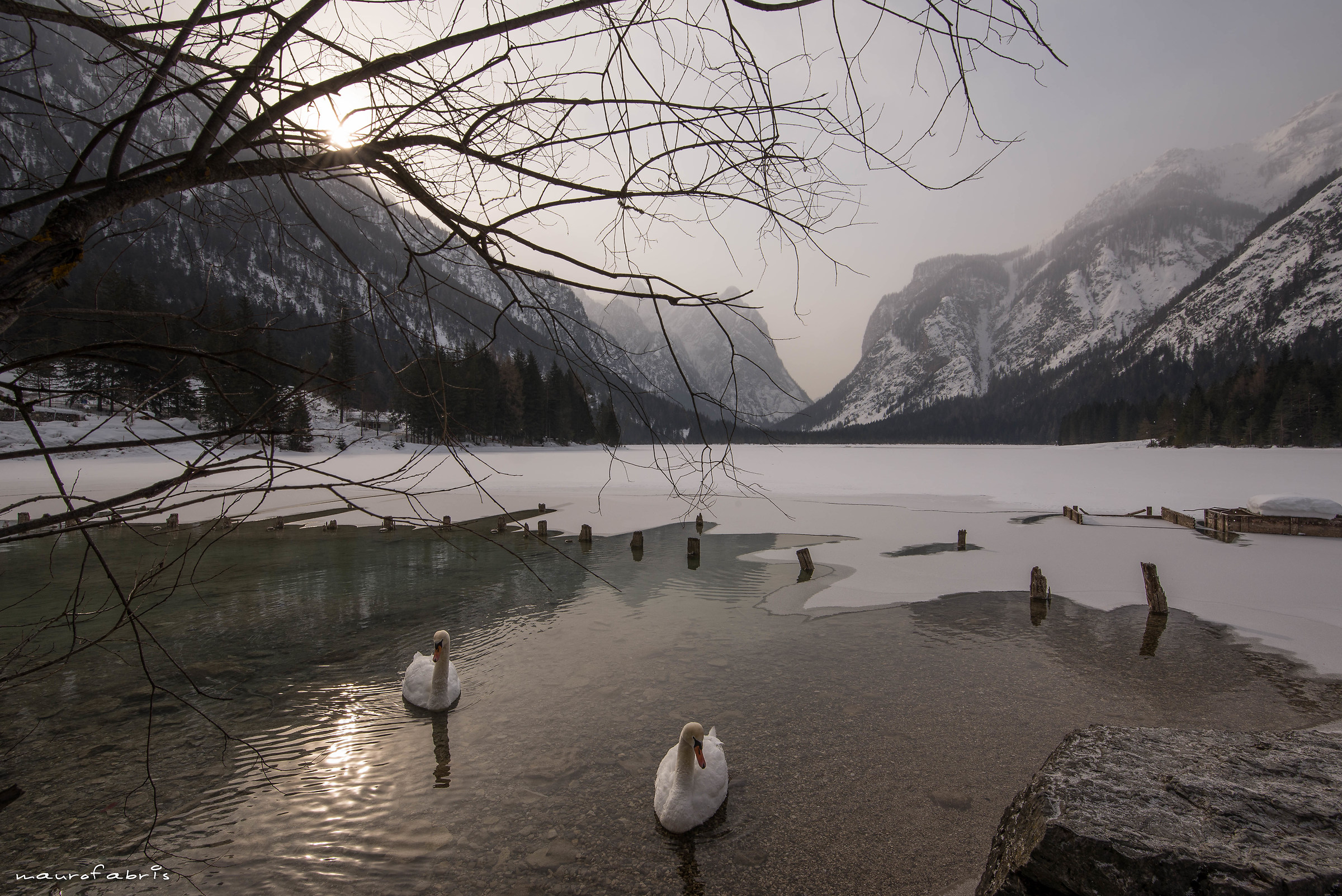 Lake of Dobbiaco ... -17 °