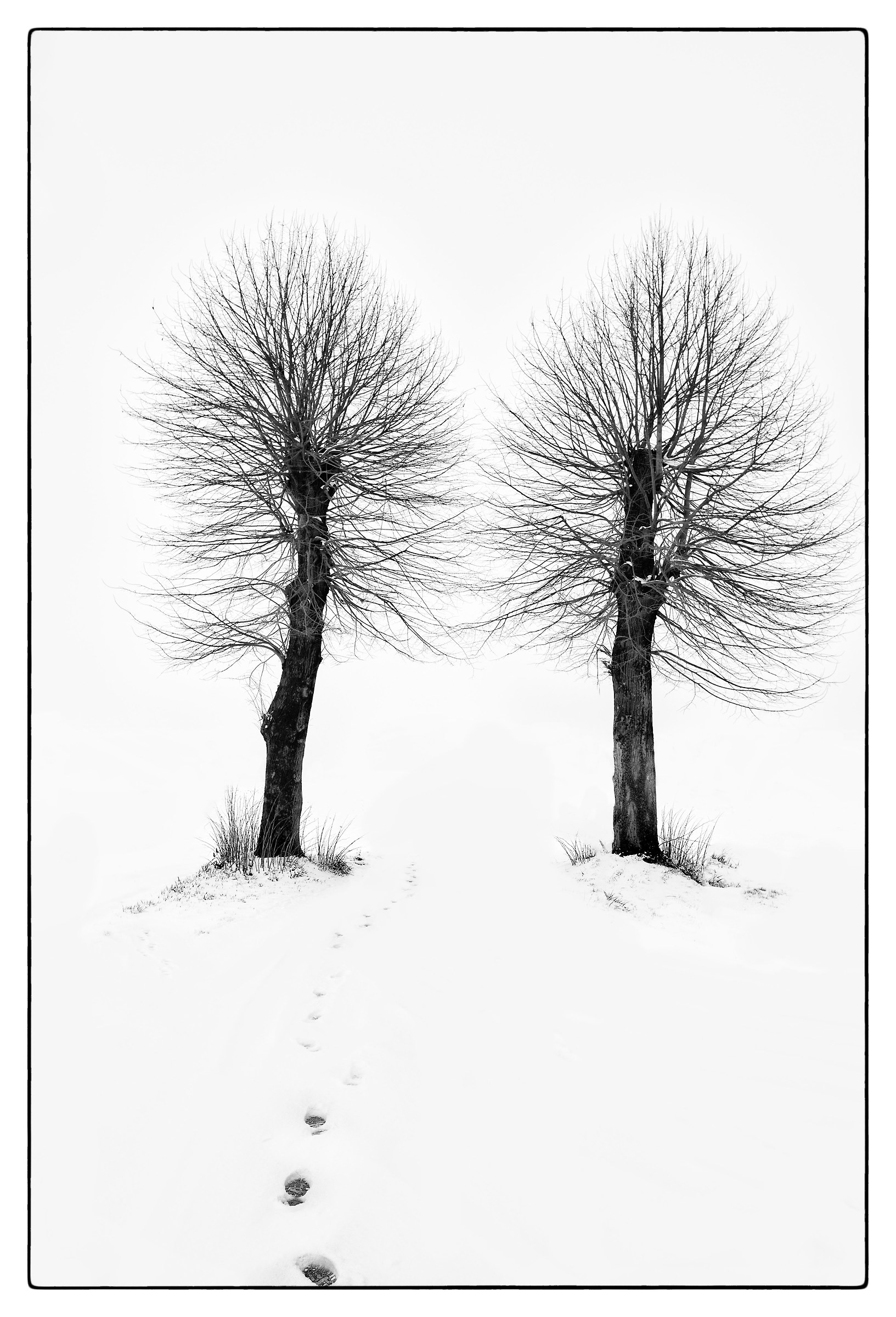 Two steps into nothingness