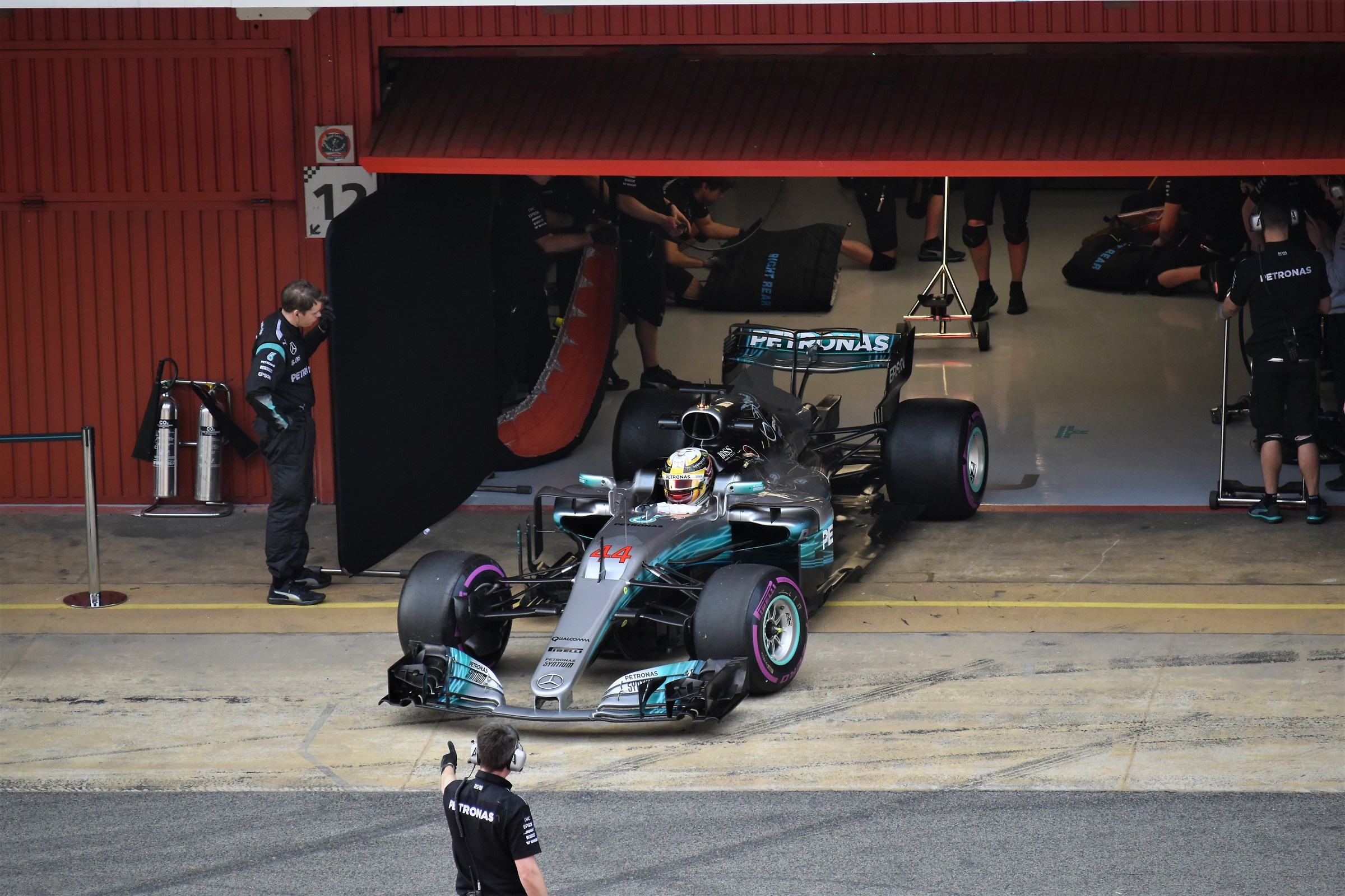 Test Barcellona 2017 Hamilton