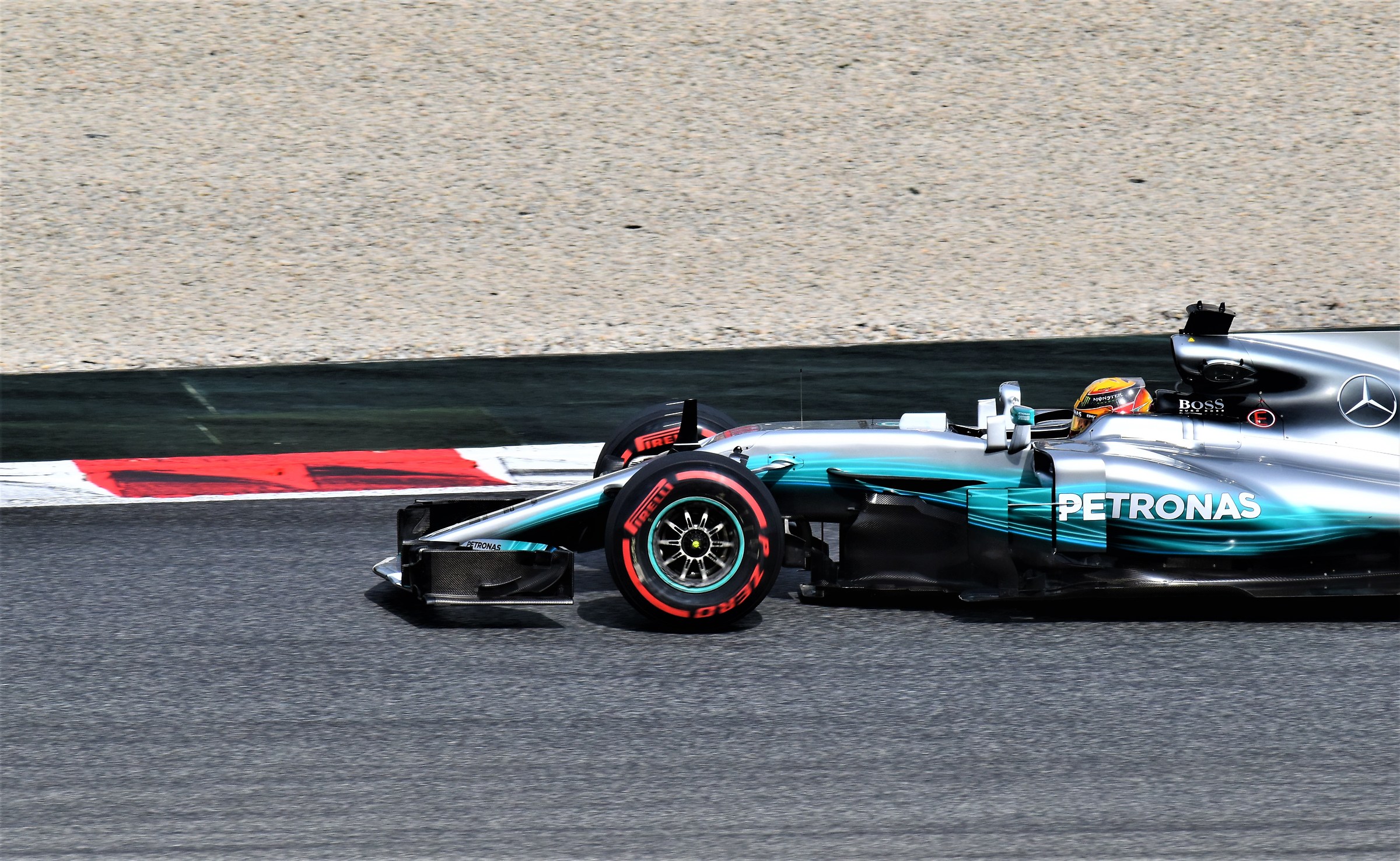 Test Barcellona 2017 Hamilton