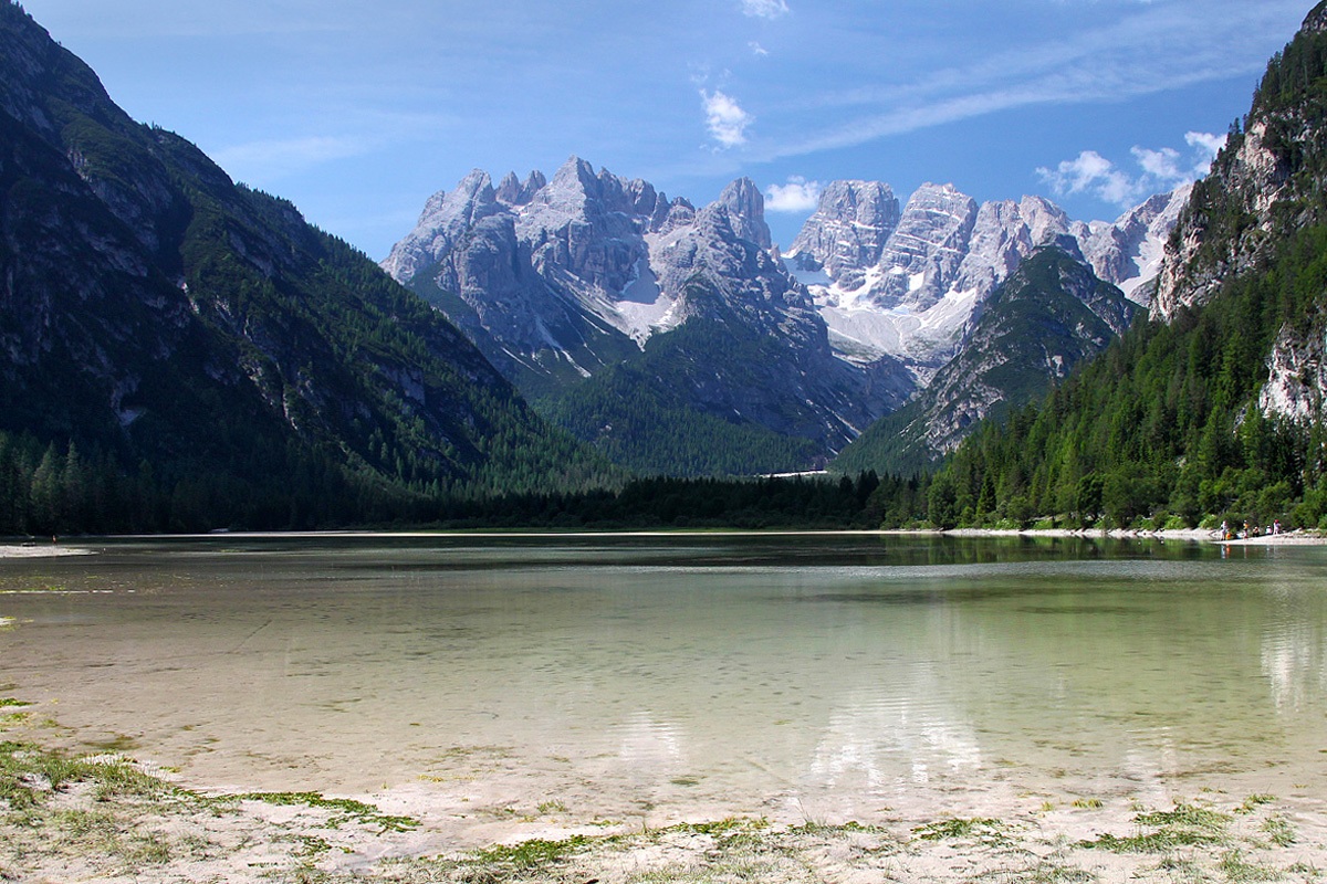Monte Cristallo e lago di Landro