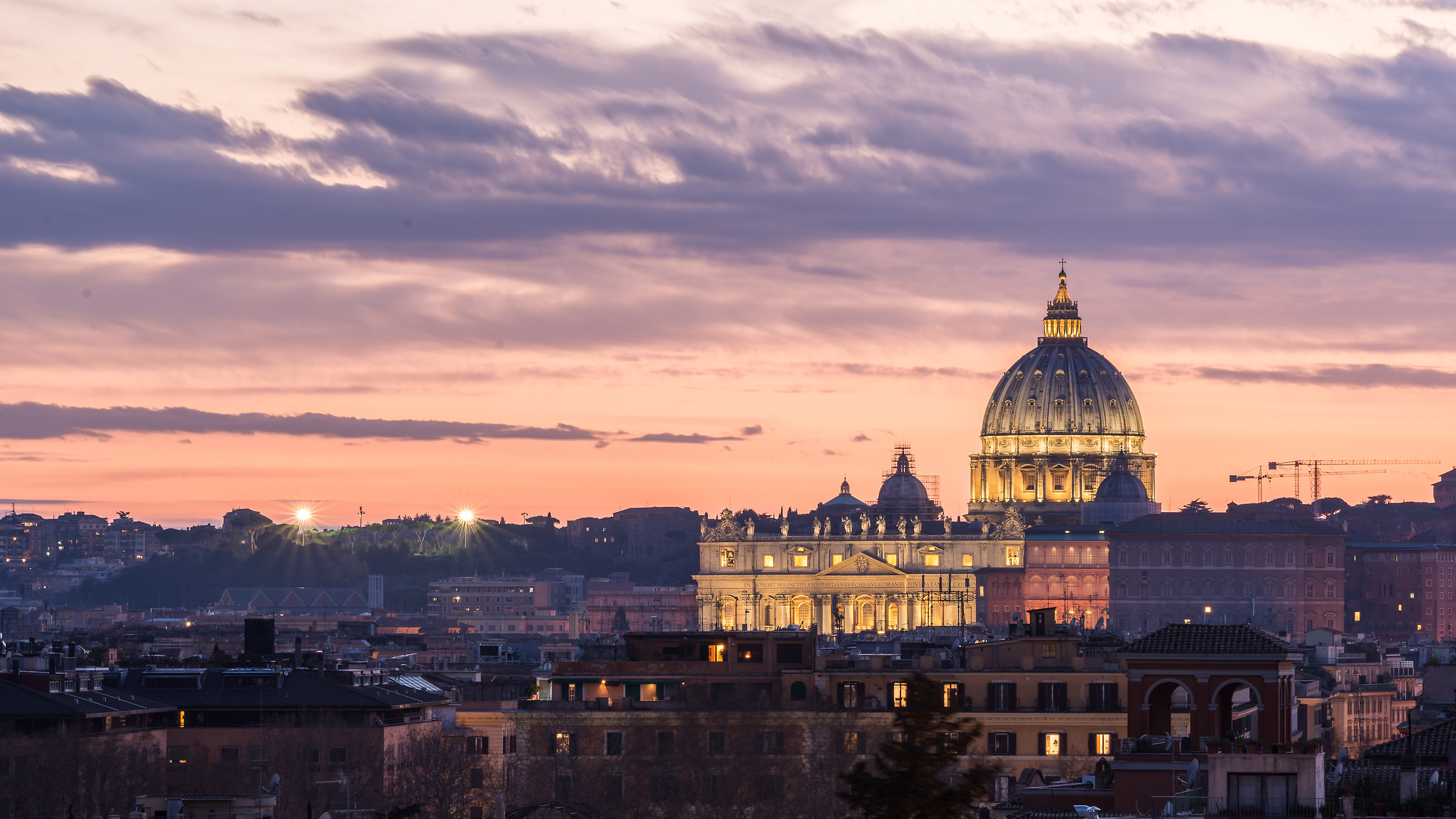 Saint Peter during the blue hour
