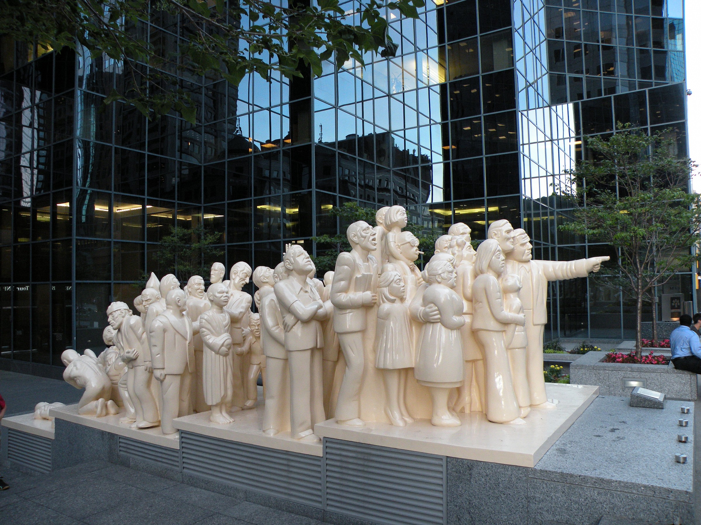 The streets of Montreal ...