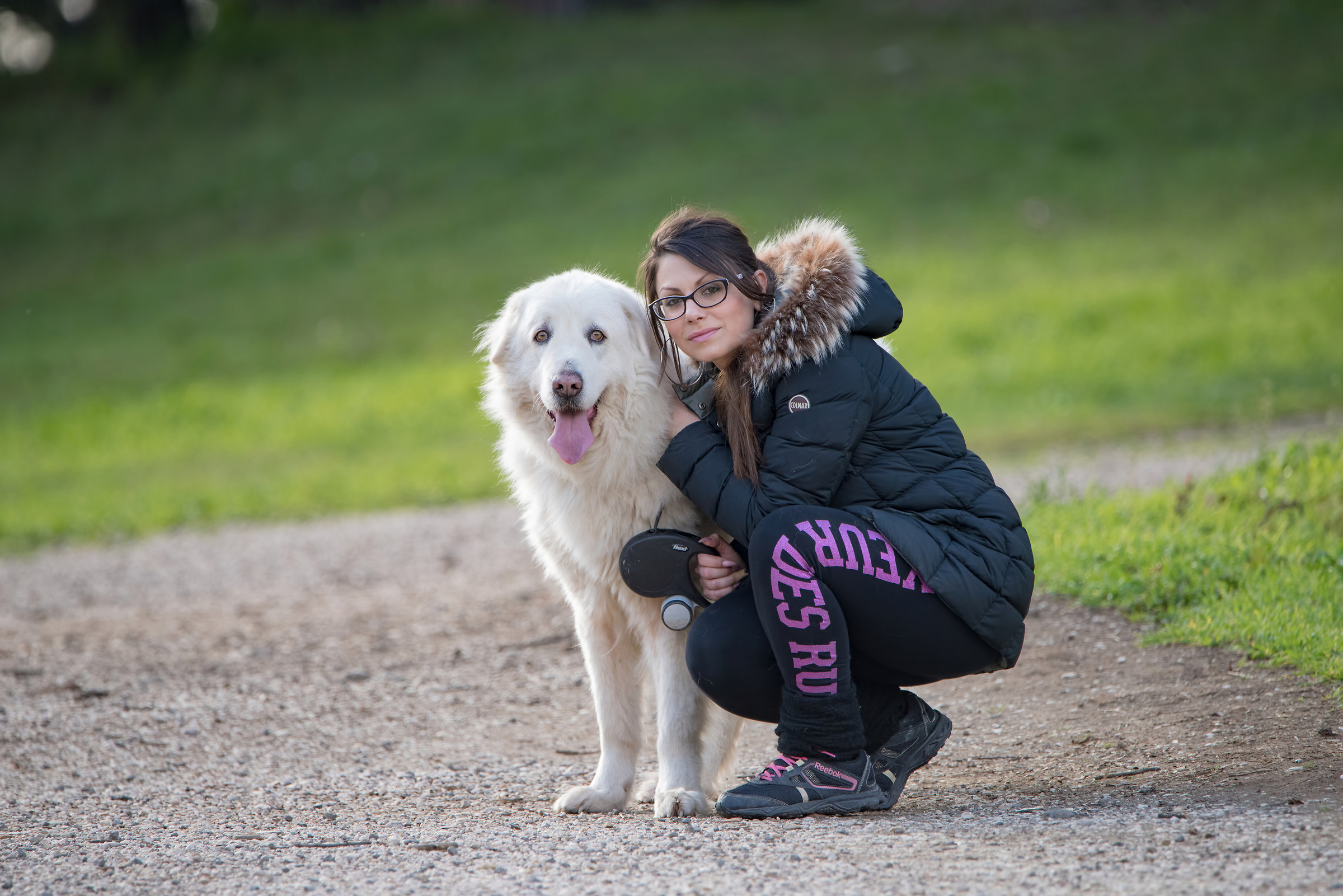 Our puppies at Villa Pamphili