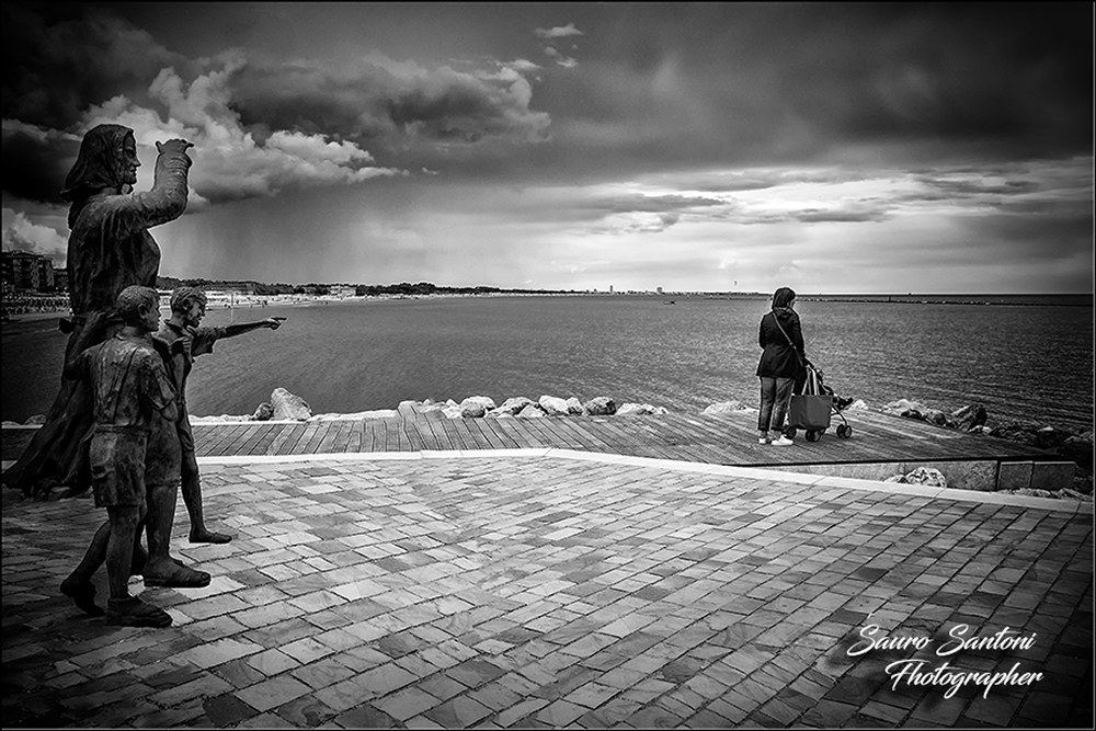 Cesenatico , oltre l'orizzonte..
