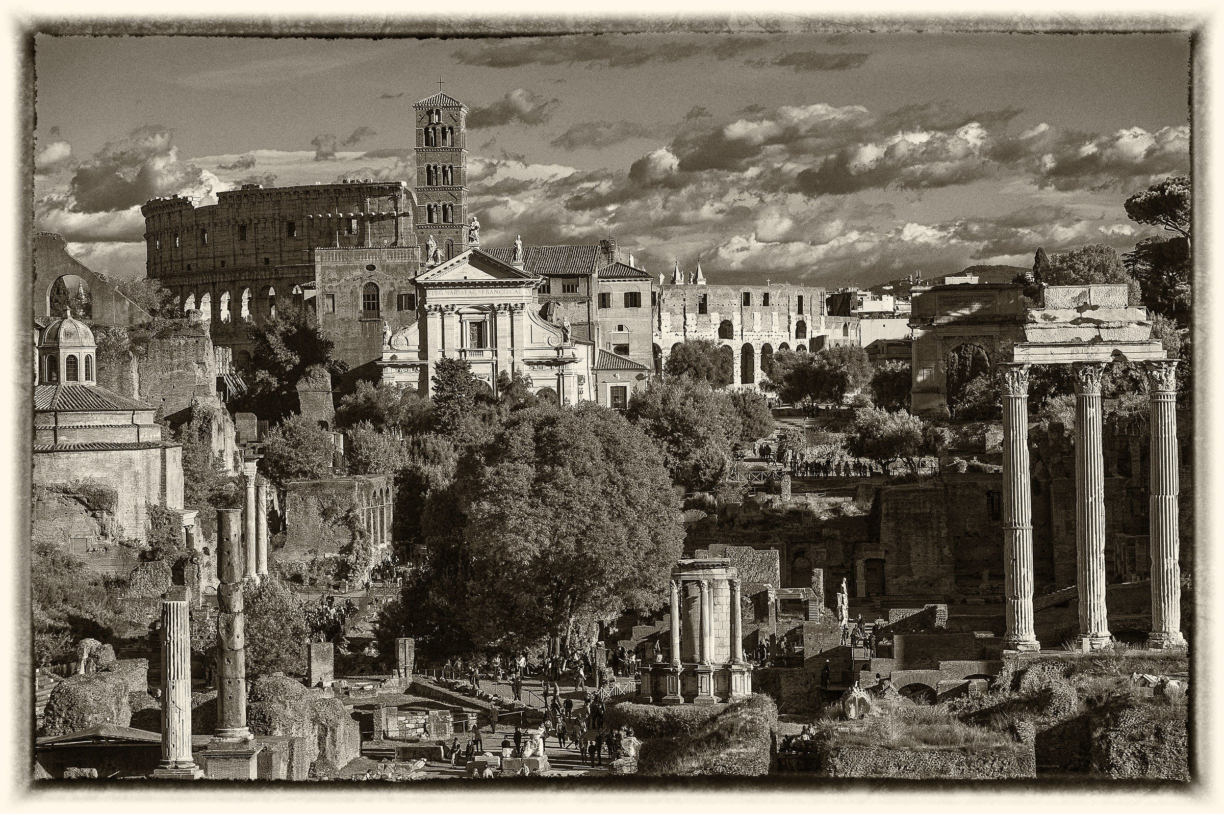 Il Foro Romano "ancora un pò più invecchi...