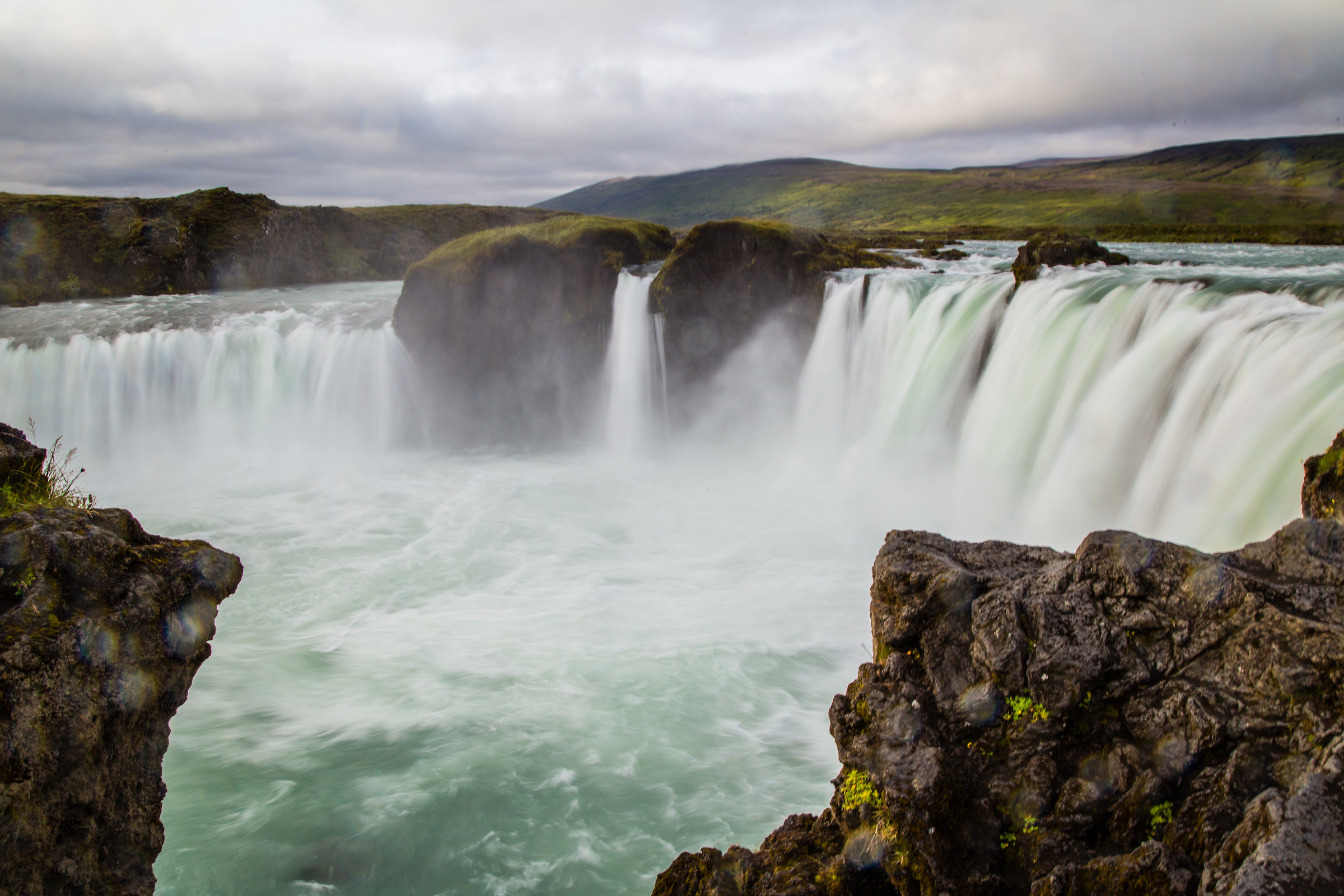 Iceland, Godafoss Waterfall