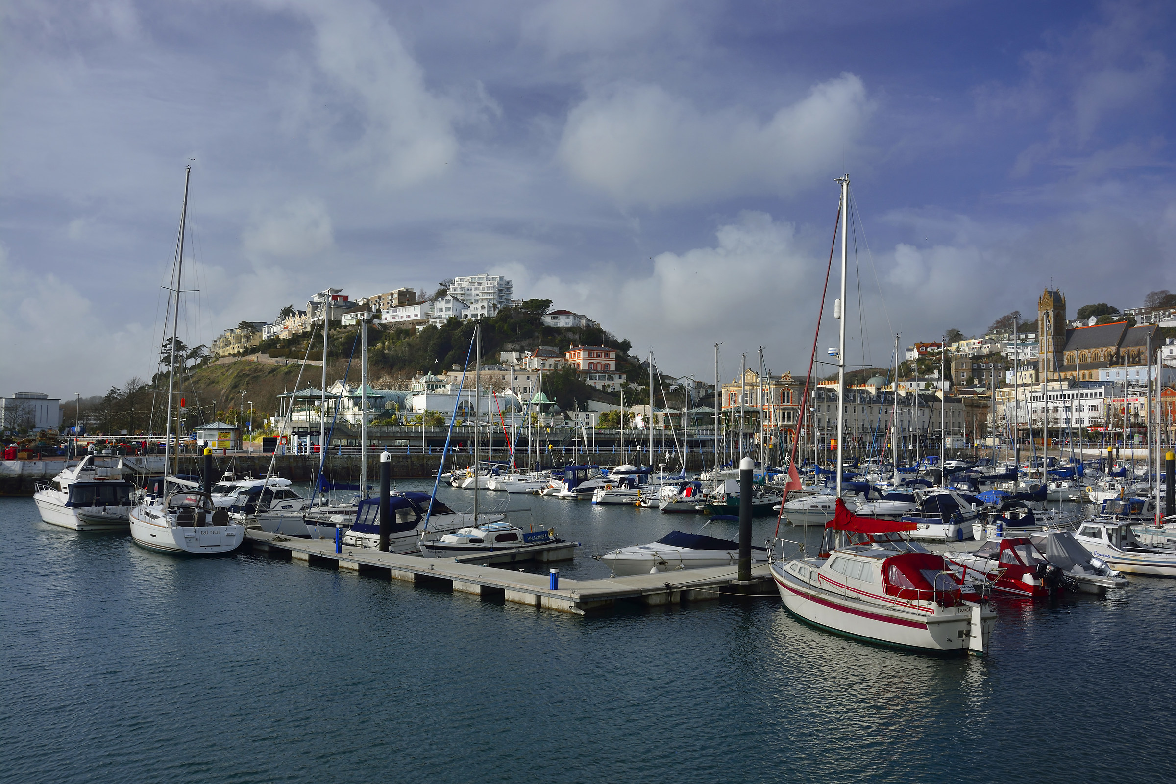 Torquay, la "Riviera" inglese, all'inizio di m...