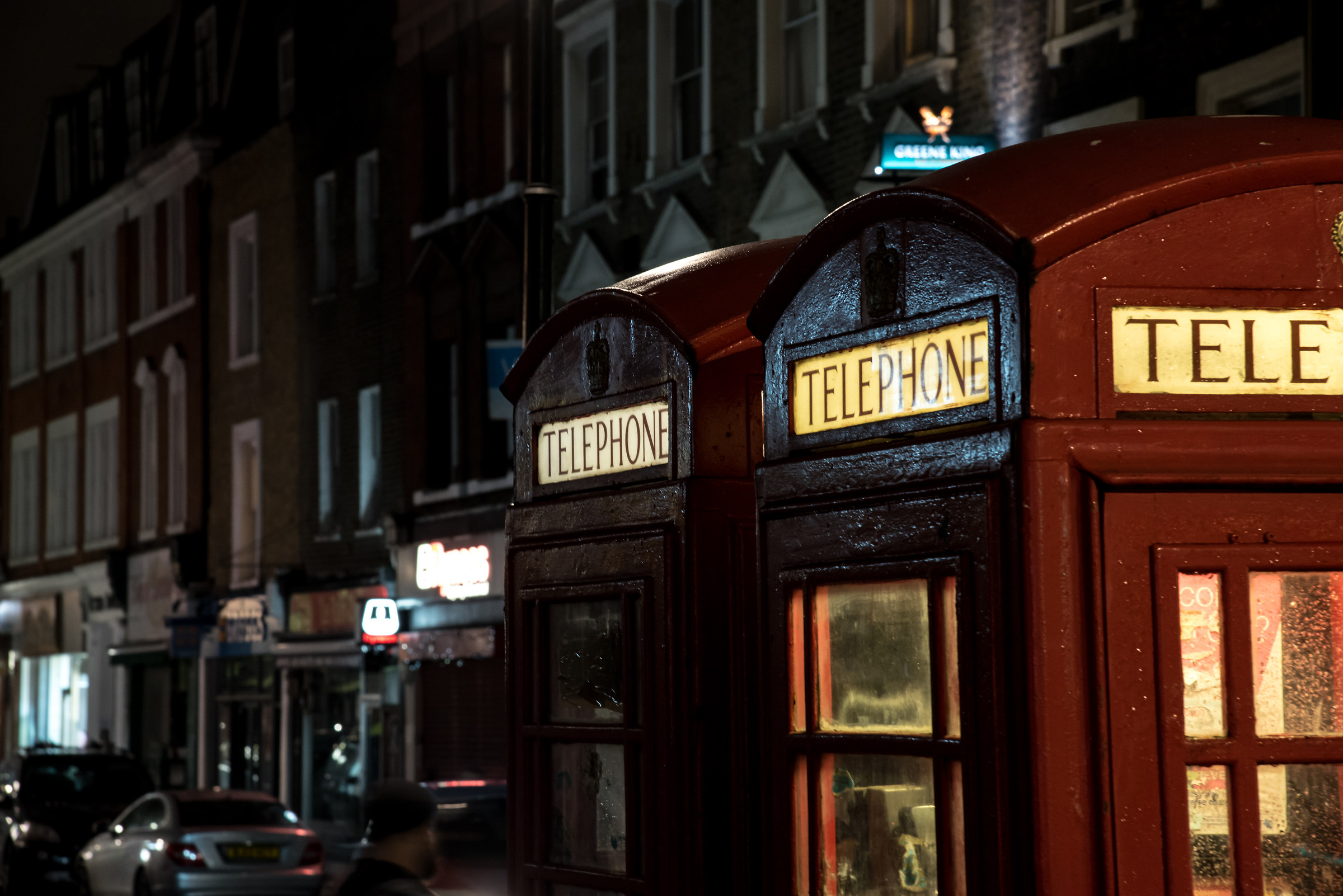 Telephone booths