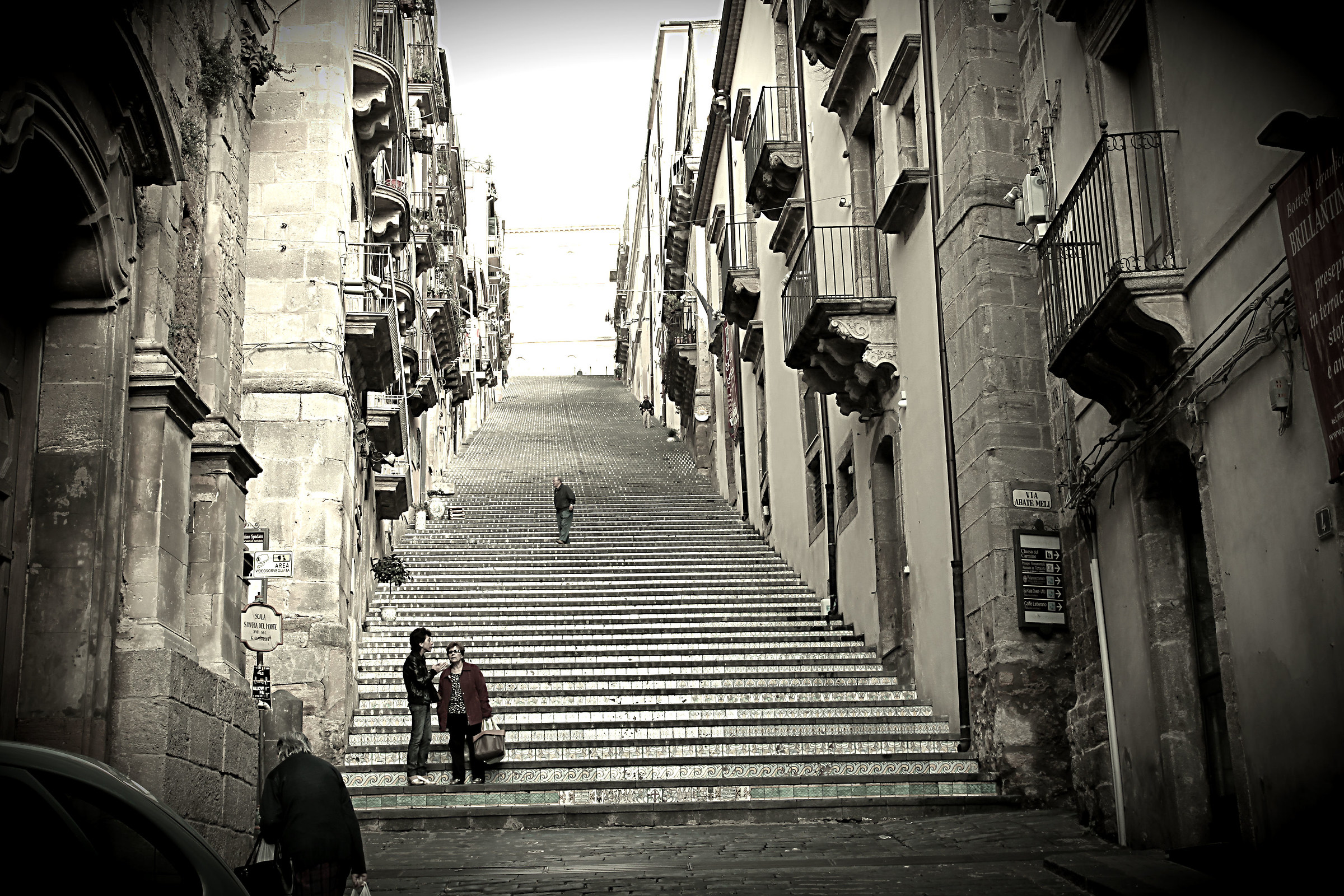 La famosa scalinata di caltagirone