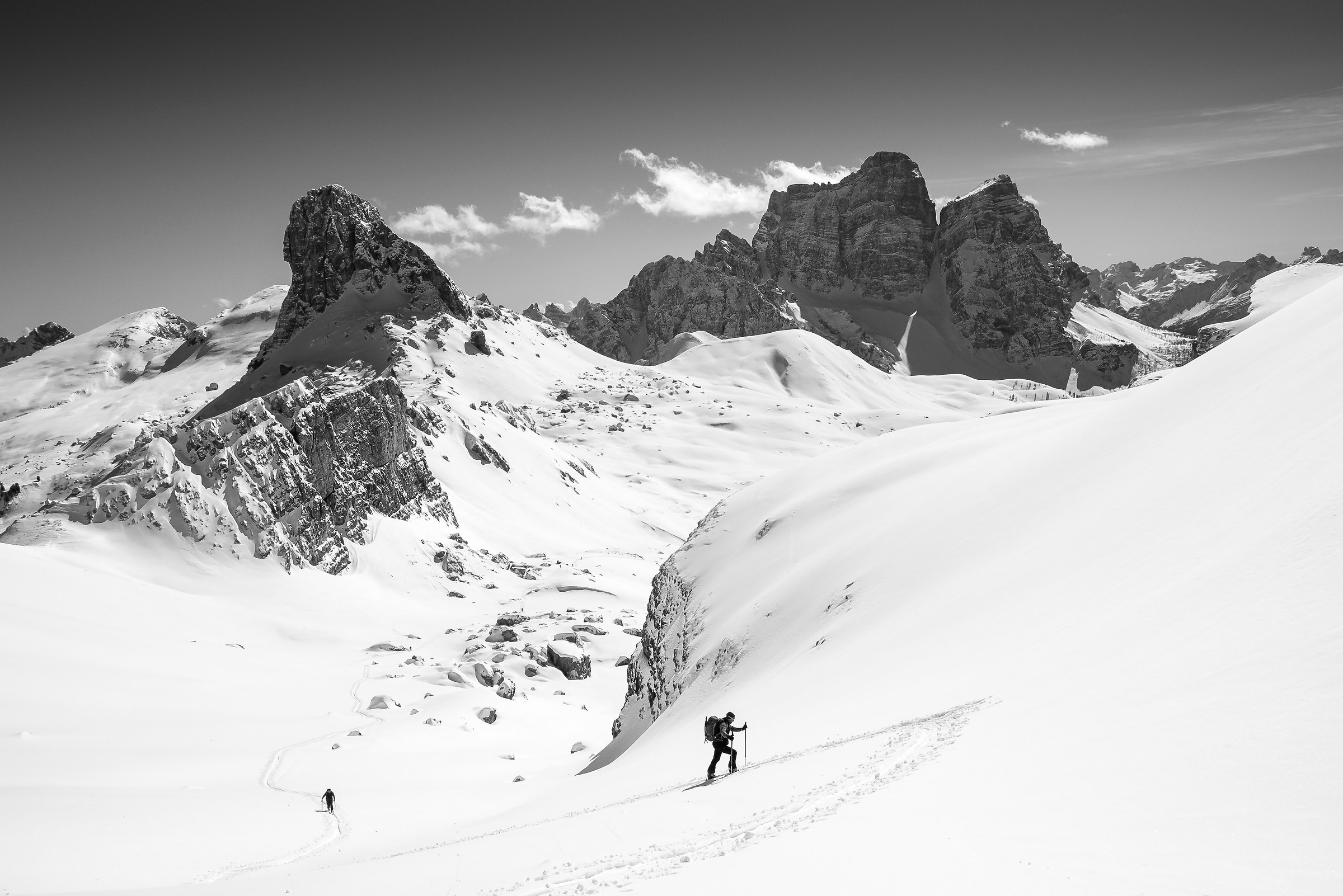 Monte Pelmo and Mezzodi's beak