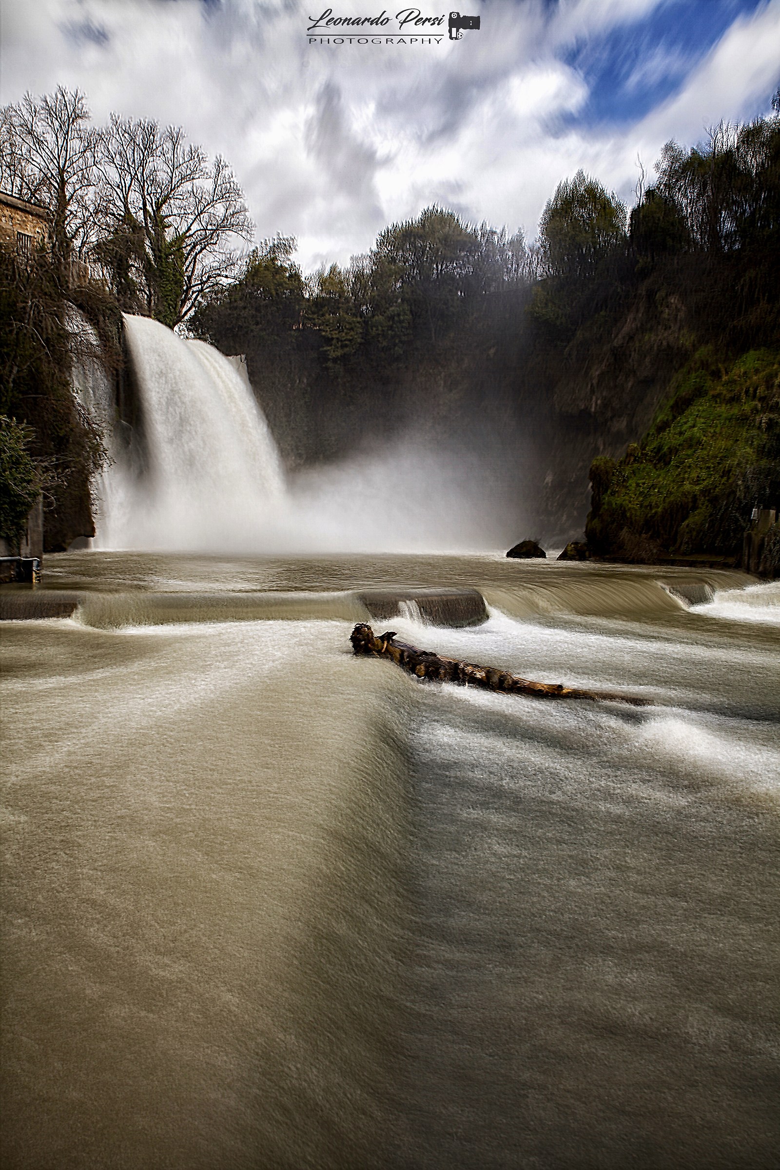 Waterfall of the Isola di Liri