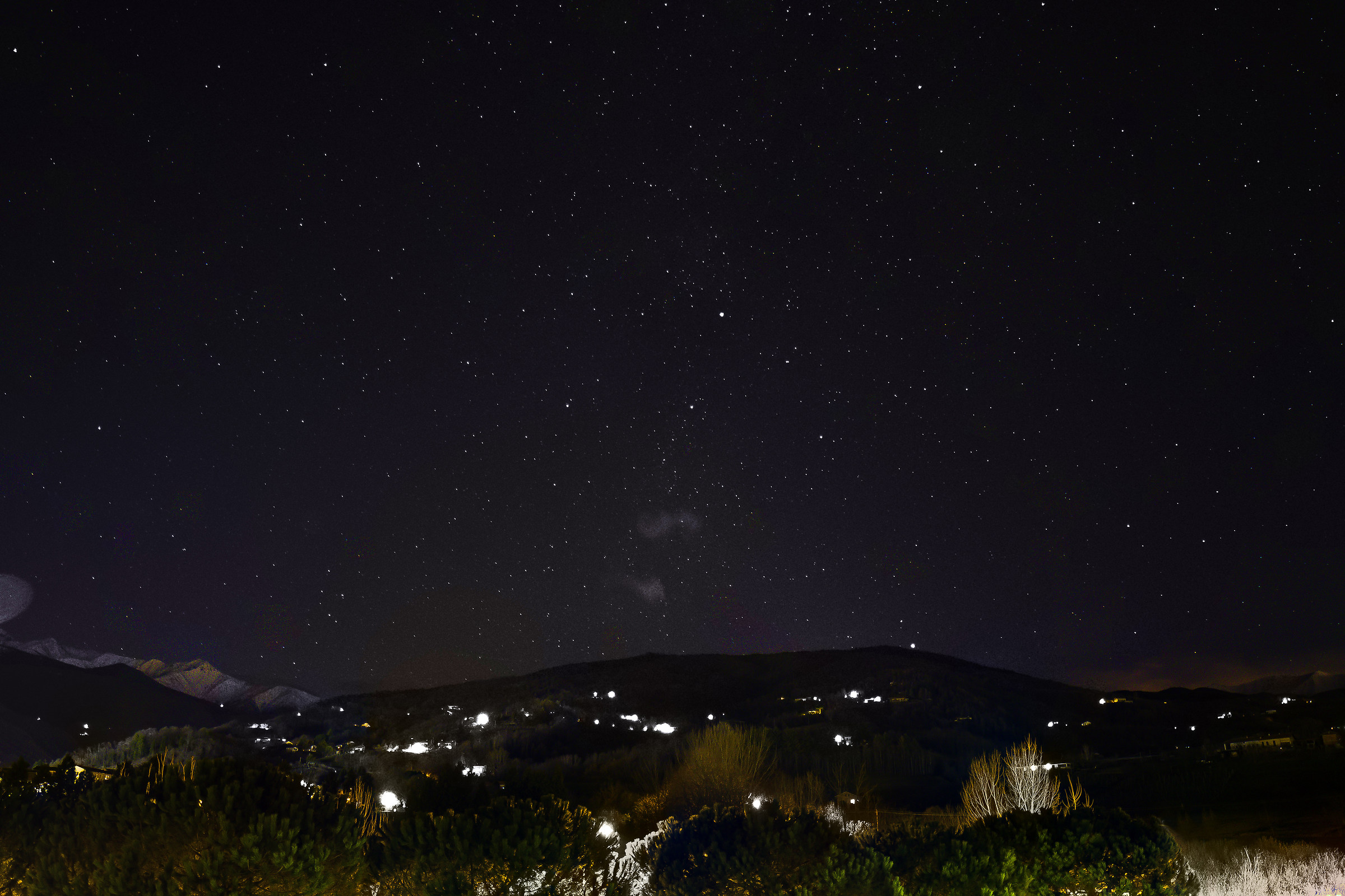 Il cielo dal mio terrazzo