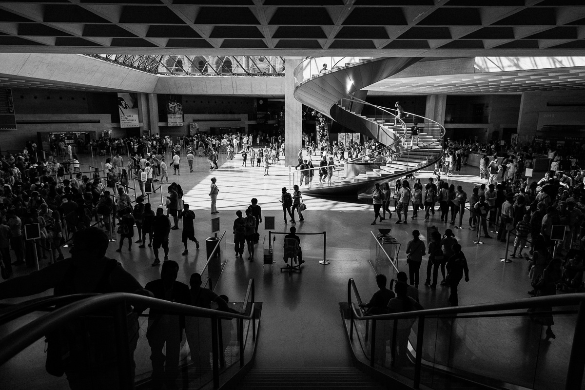 Louvre Museum - Hall Napoleon -