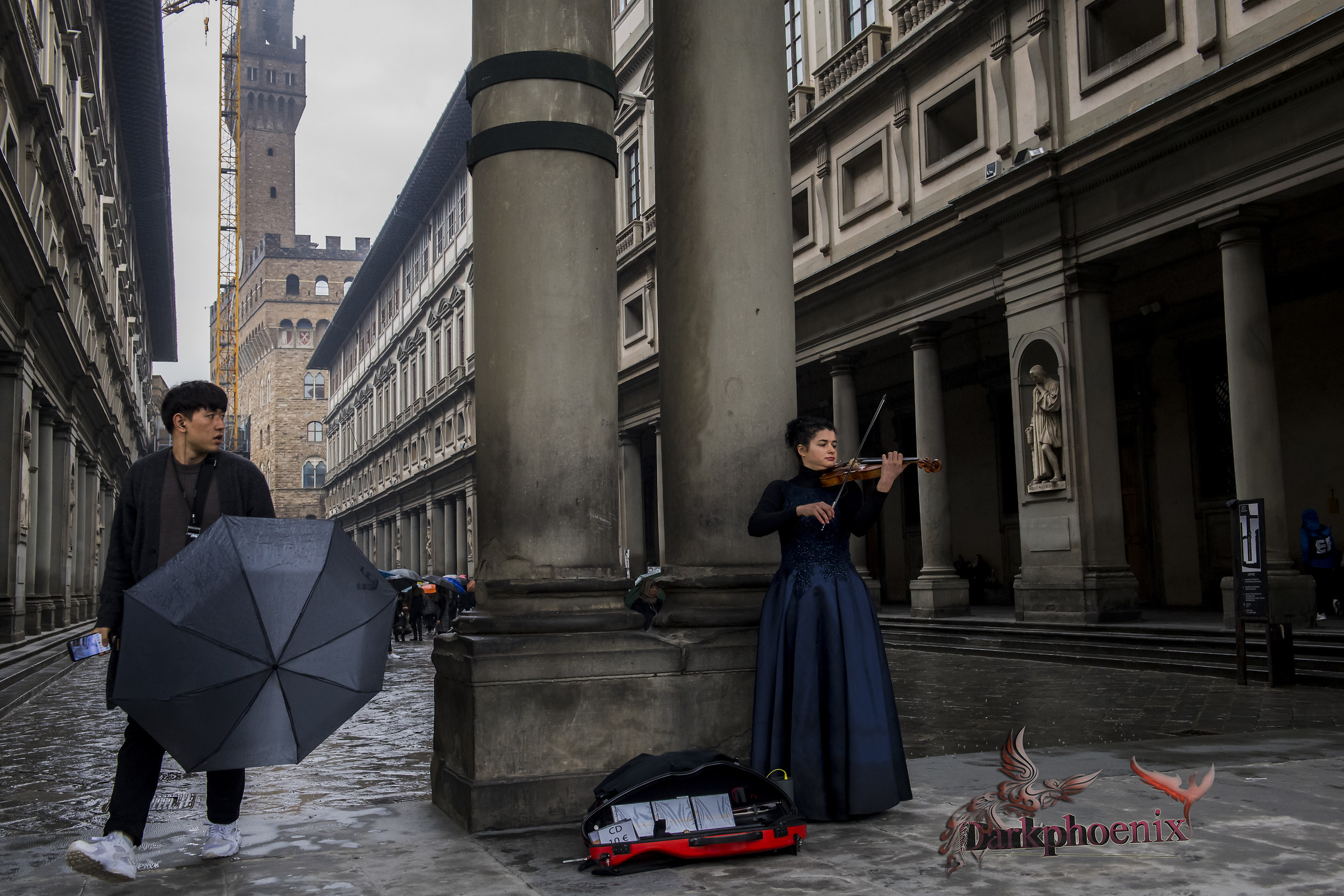 firenze sotto la pioggia