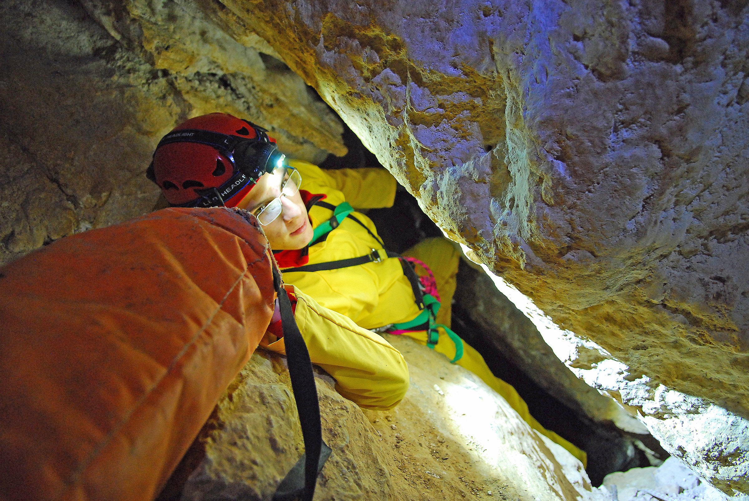 Grotta Lo. 95 a 30 metri dall'ingresso