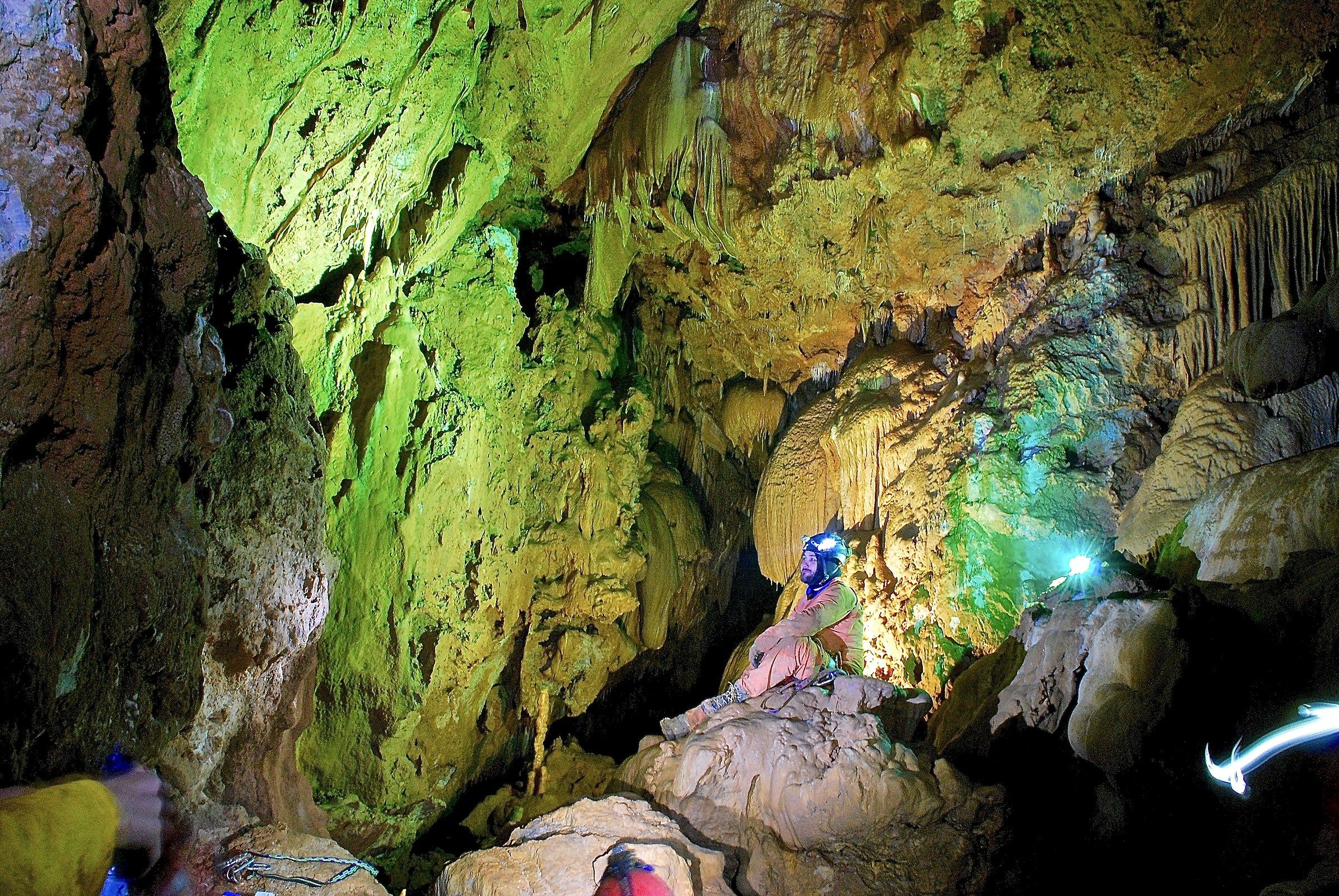 Grotta Lo. 95 a 200 metri dall'ingresso