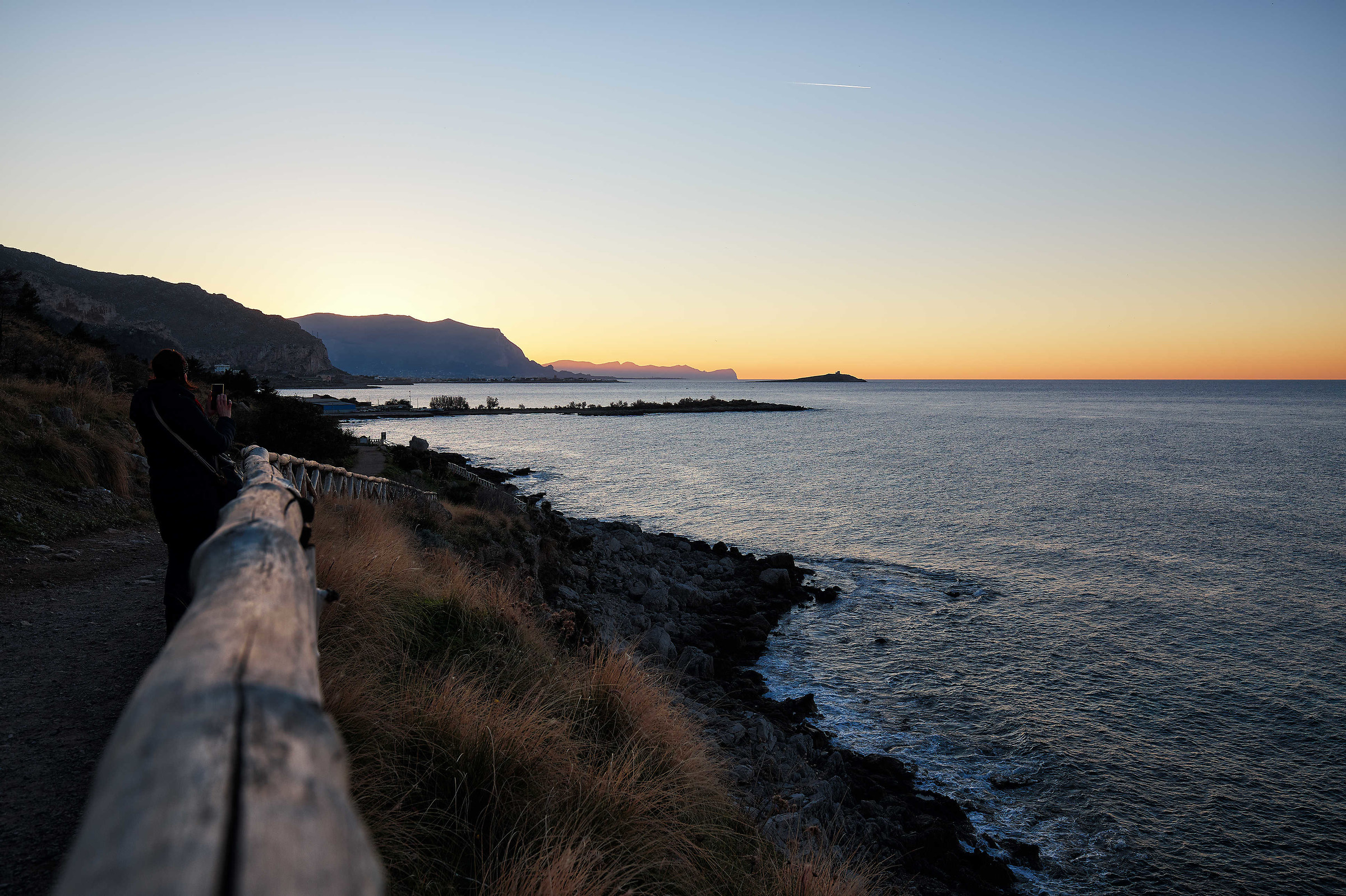 L'solotto al tramonto