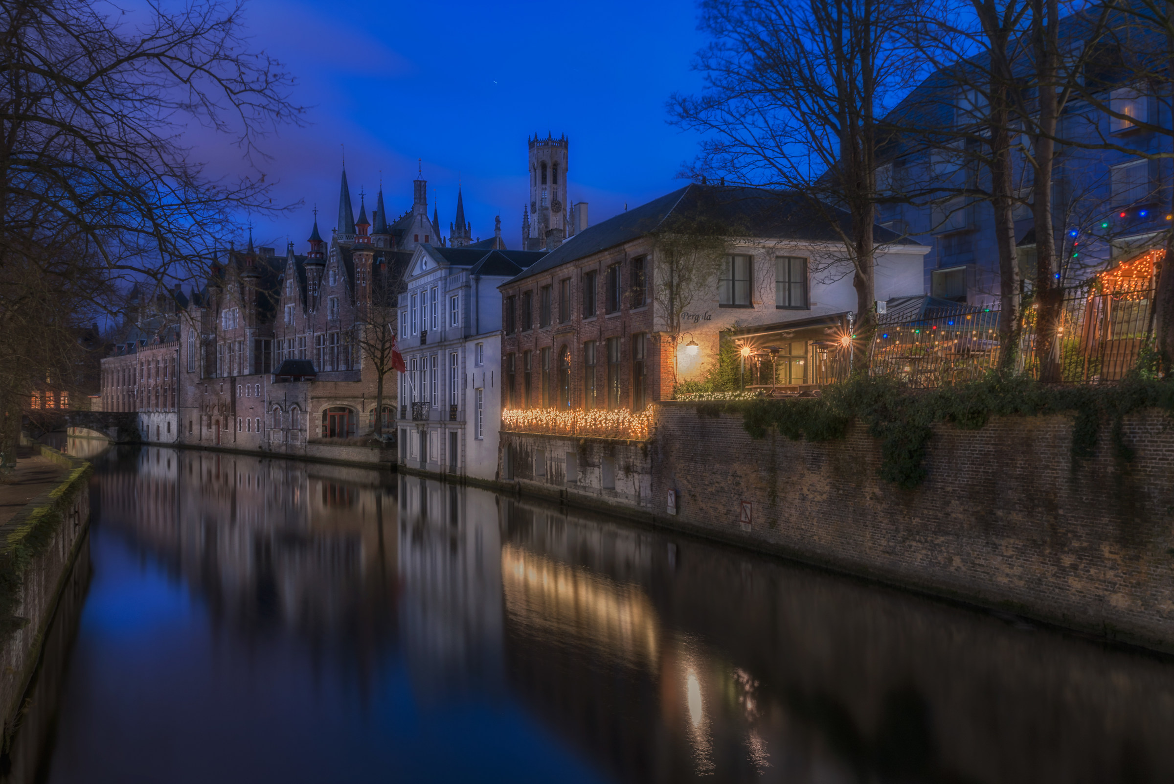 Sunrise in Bruges