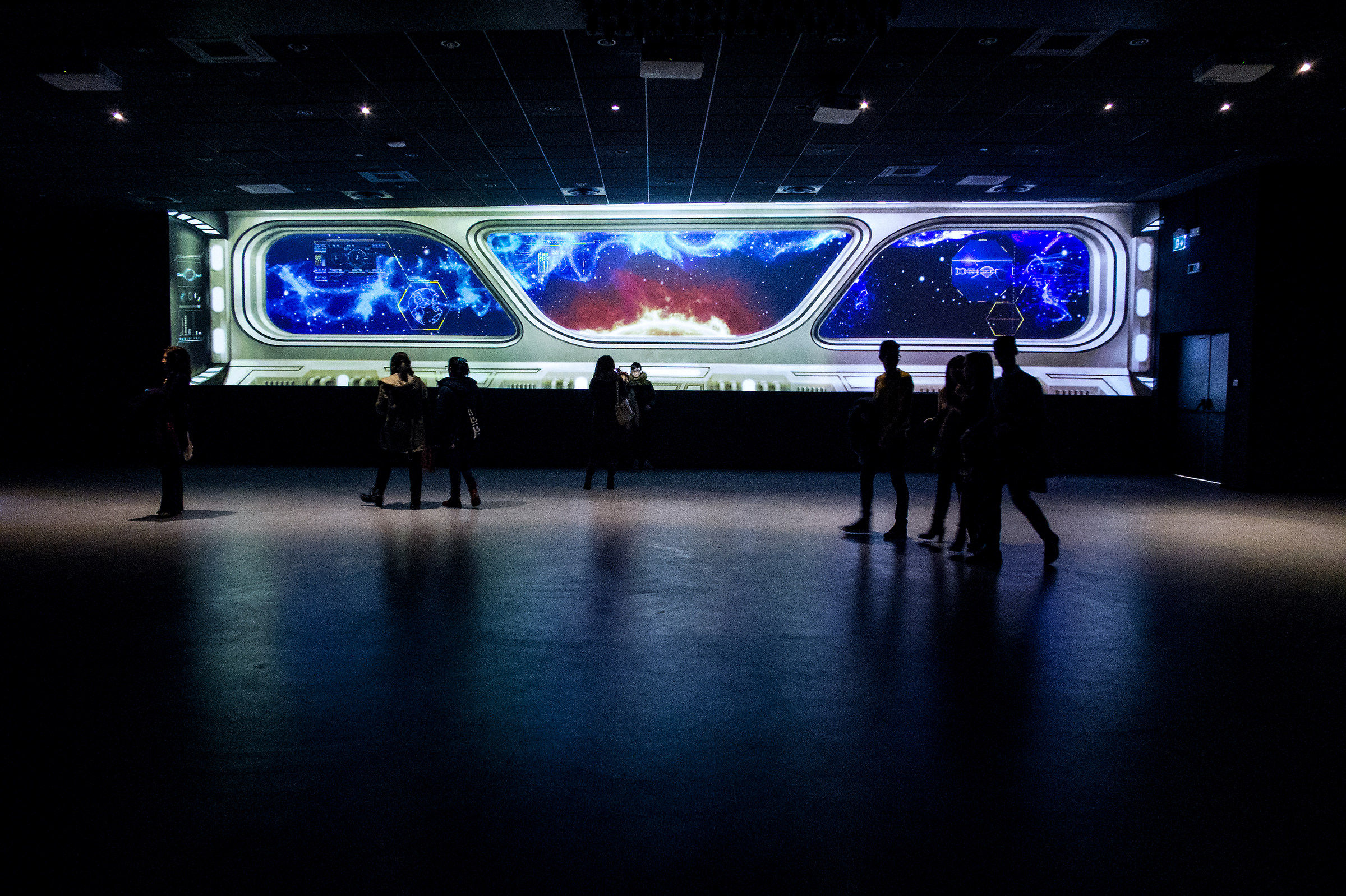 passeggiando nell'astronave