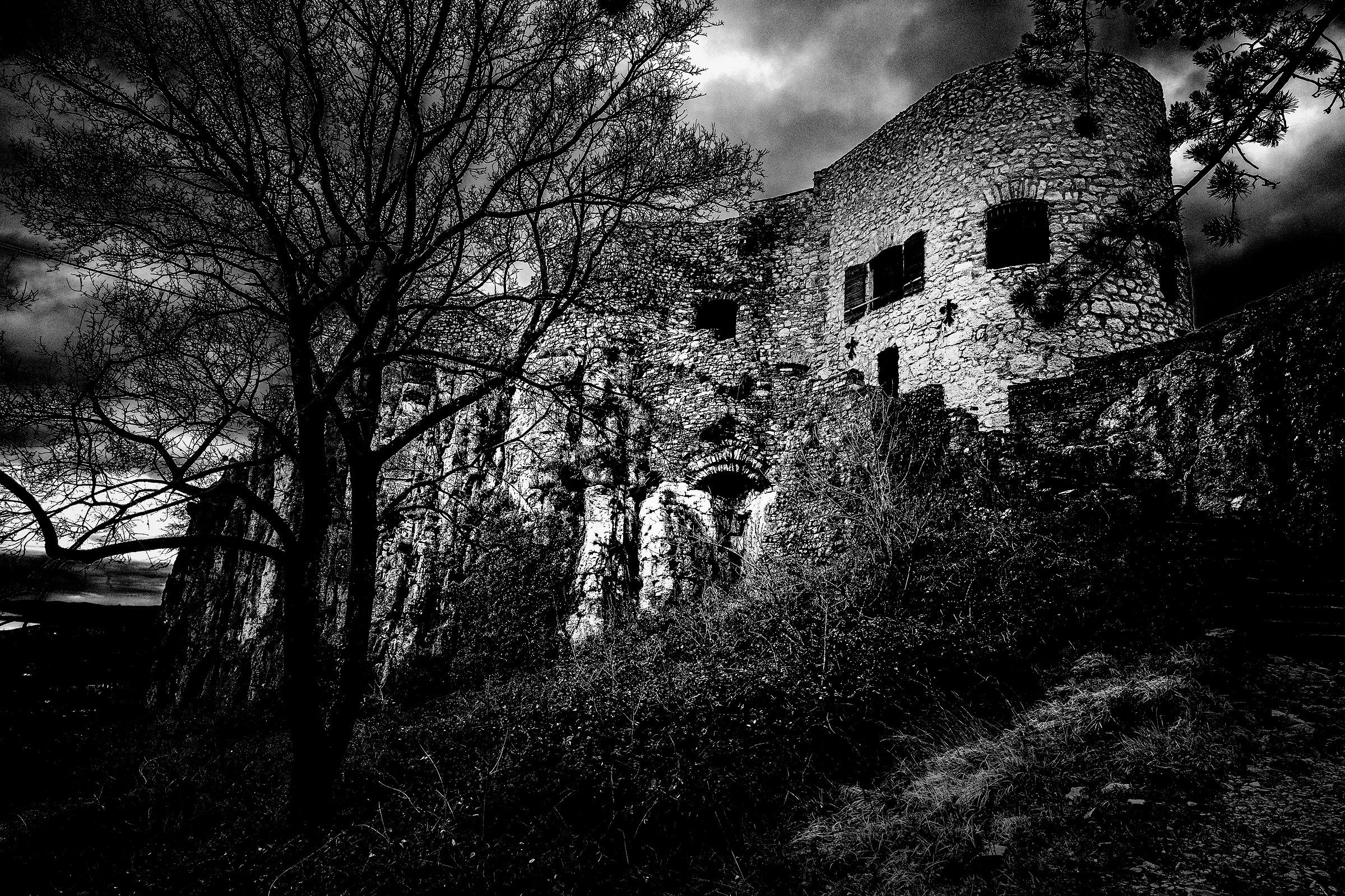 the castle of S.Servolo in Slovenia