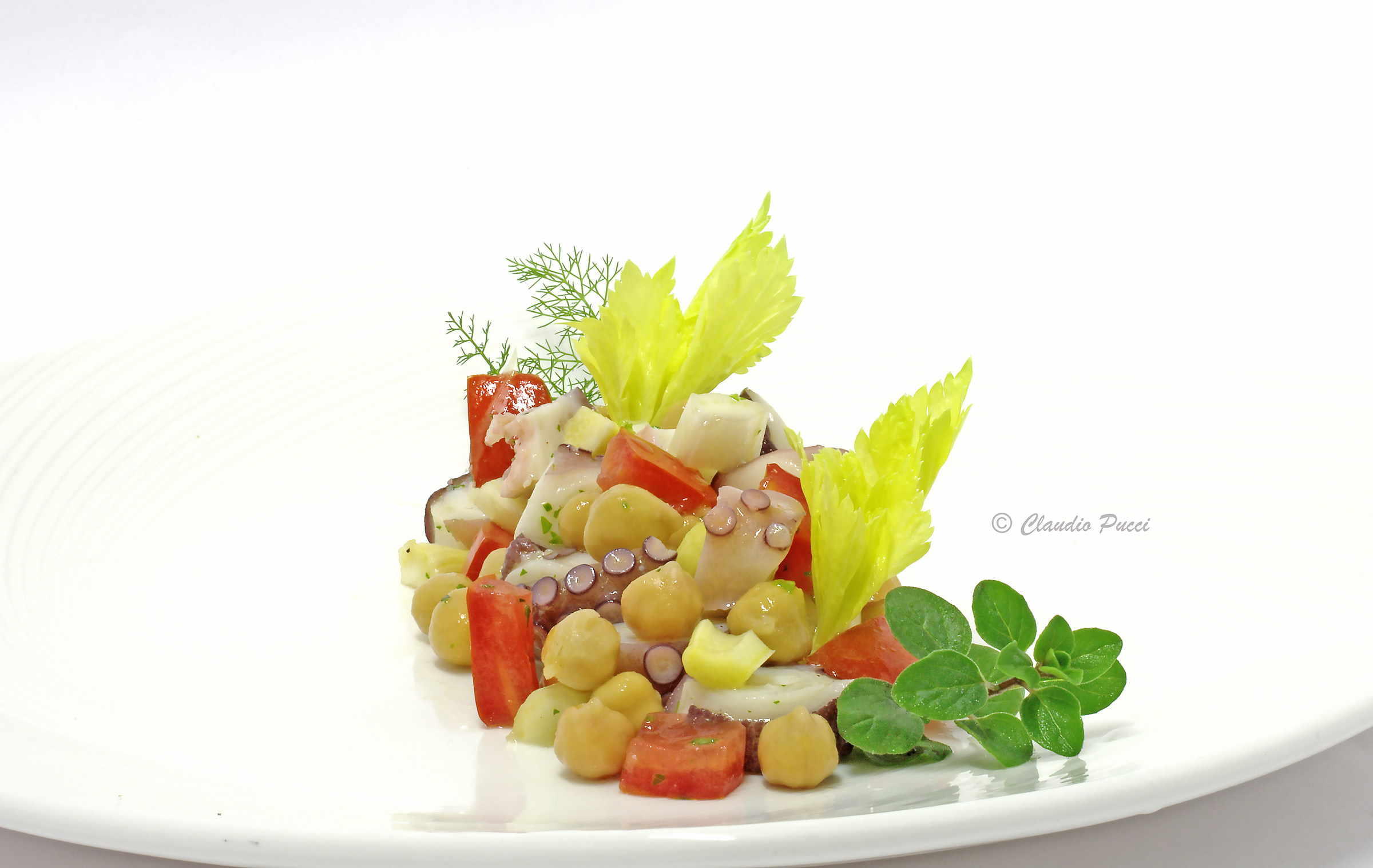 Octopus and chickpeas