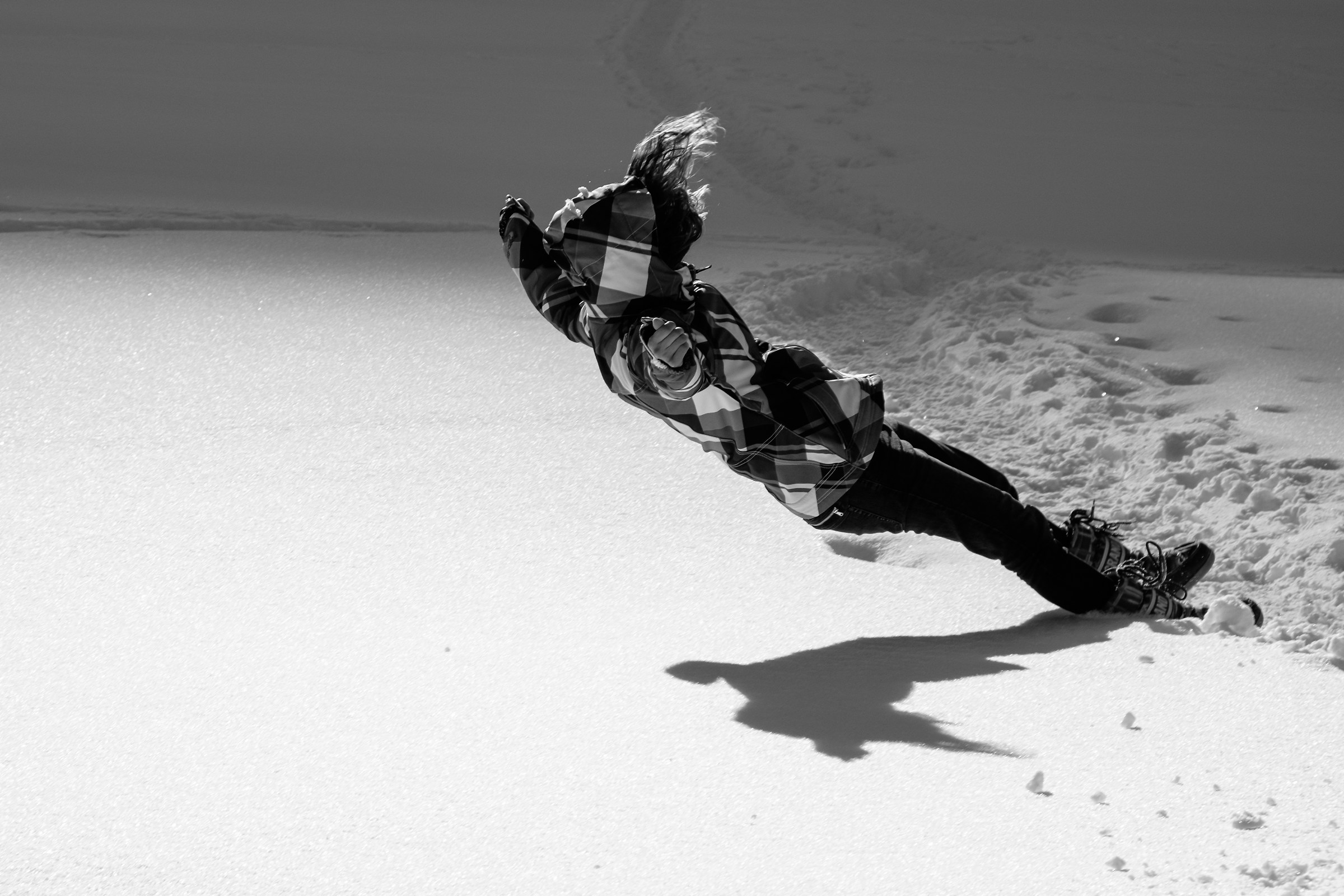 Quiet ... Snow is soft