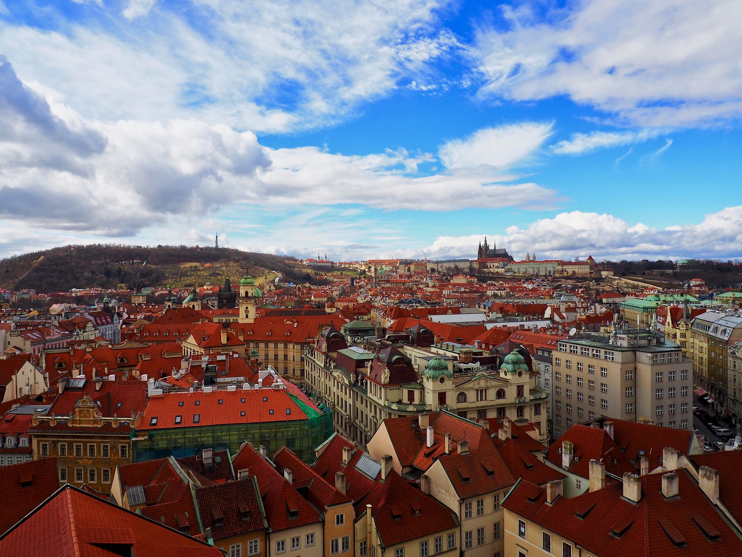 Panorama of Prague